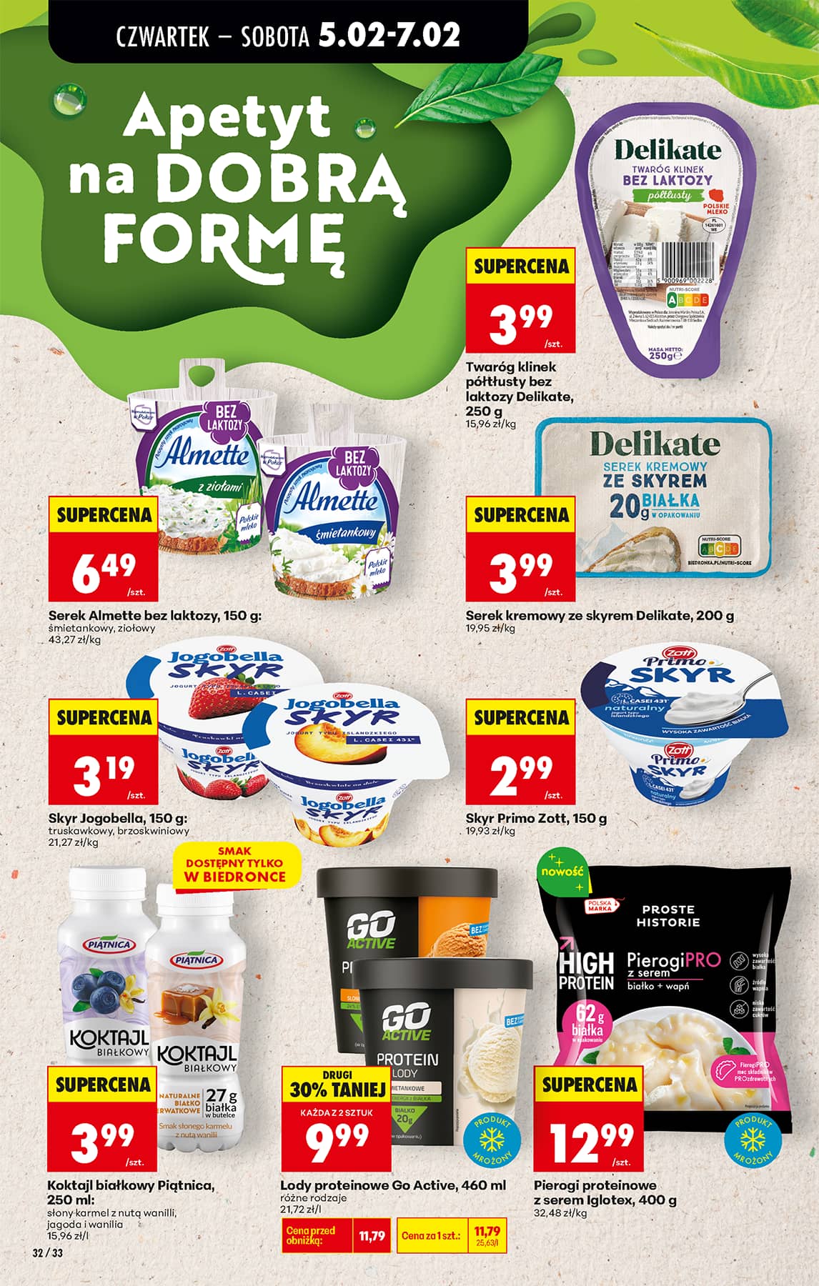 Biedronka - Codziennie niskie ceny P - oferta od 05.02 40 puslapis