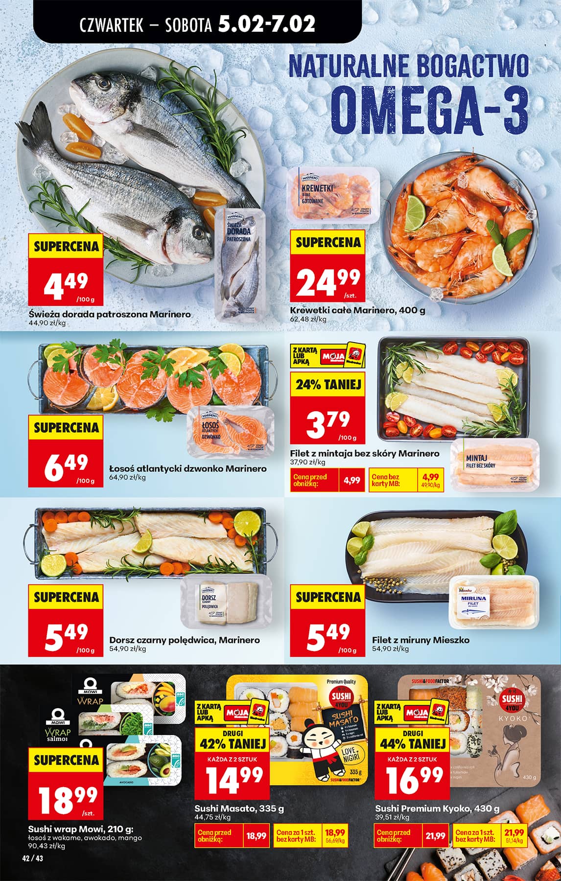 Biedronka - Codziennie niskie ceny P - oferta od 05.02 50 puslapis