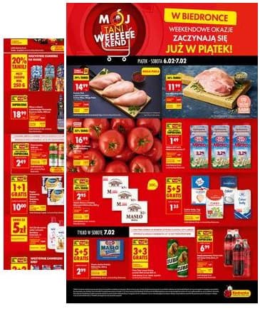 Biedronka - Tani weekend od 06.02 2026-02-06 – 2026-02-08