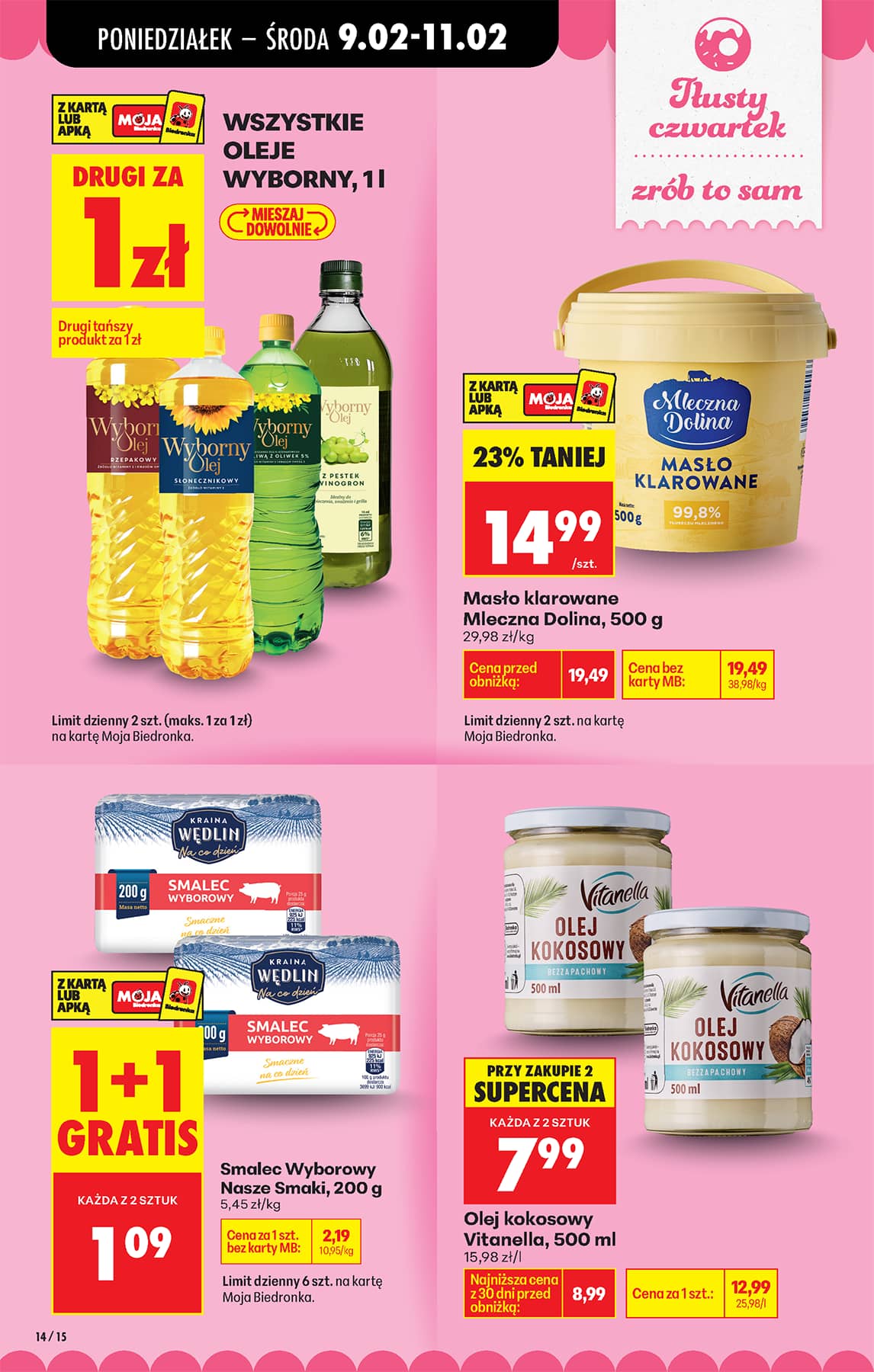 Biedronka - Codziennie niskie ceny P - oferta od 09.02 18 puslapis