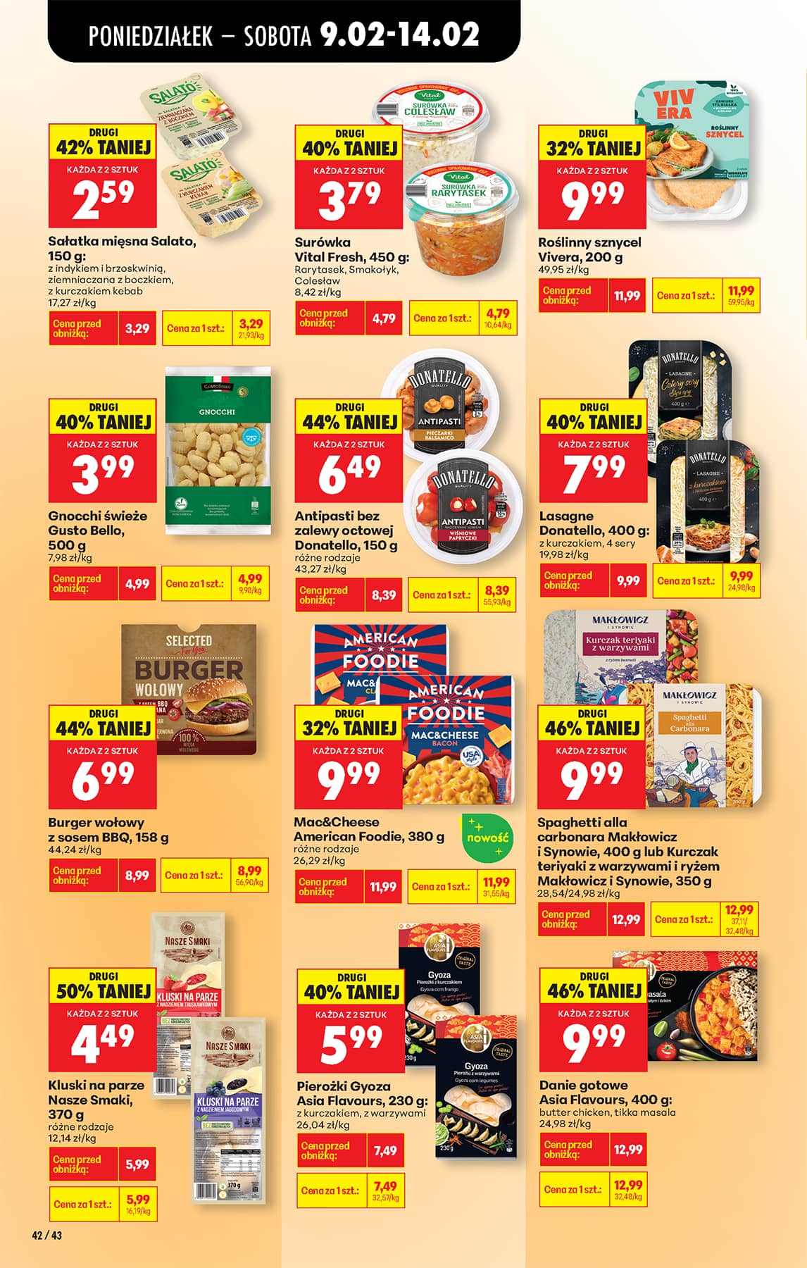 Biedronka - Codziennie niskie ceny P - oferta od 09.02 52 puslapis