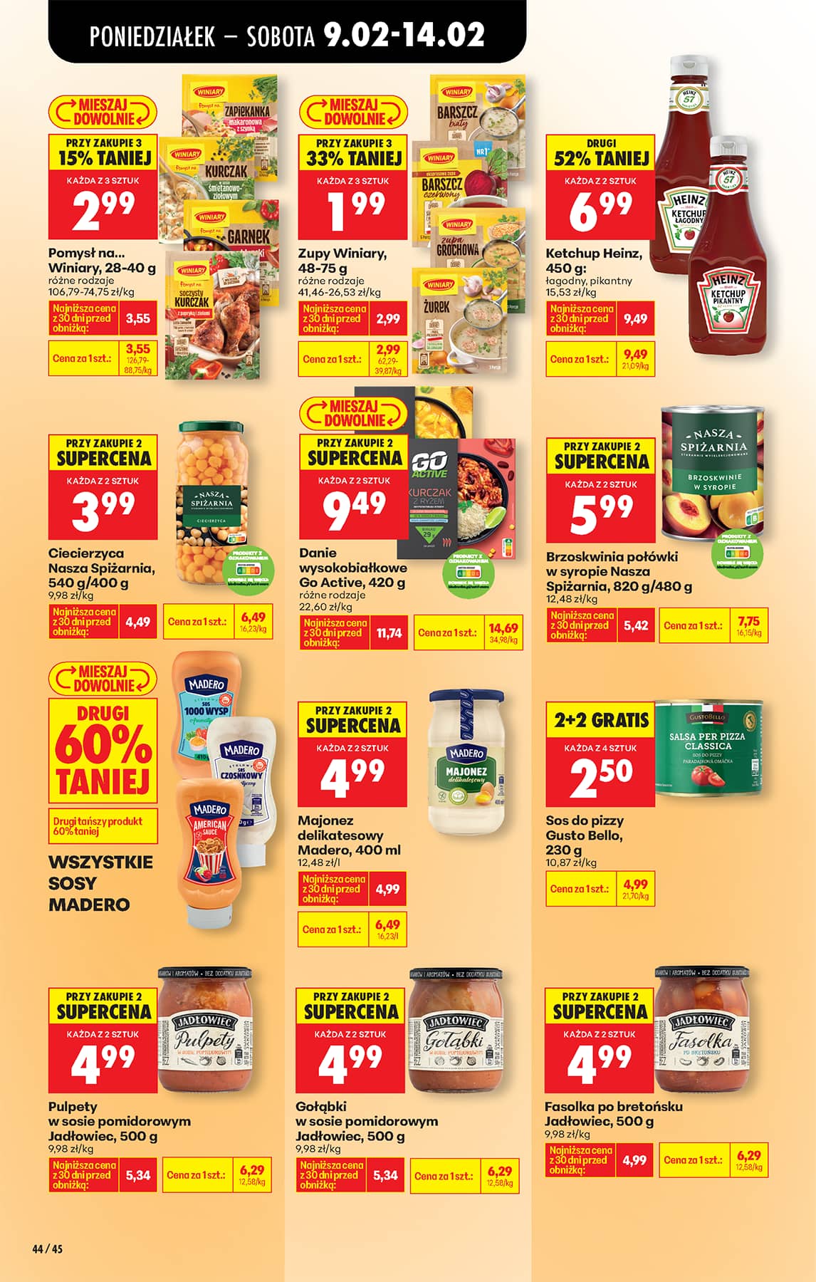 Biedronka - Codziennie niskie ceny P - oferta od 09.02 54 puslapis