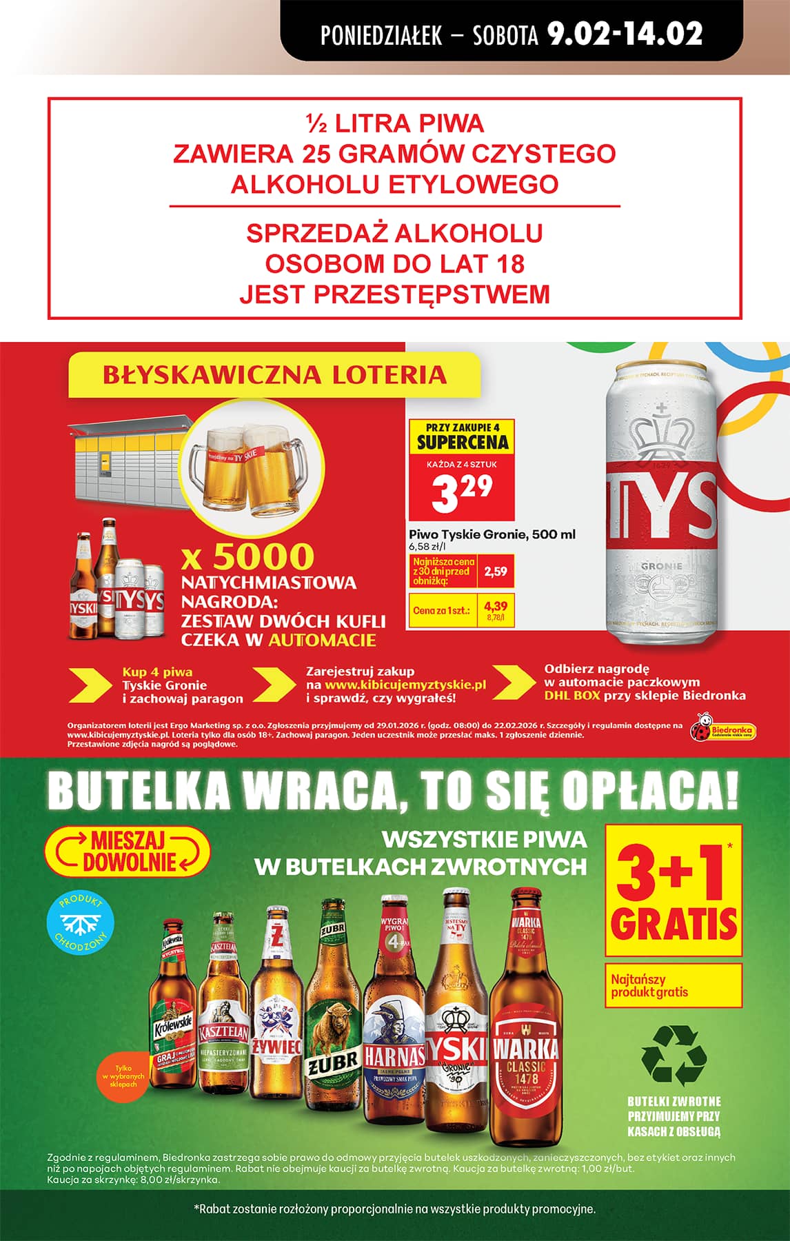 Biedronka - Codziennie niskie ceny P - oferta od 09.02 67 puslapis