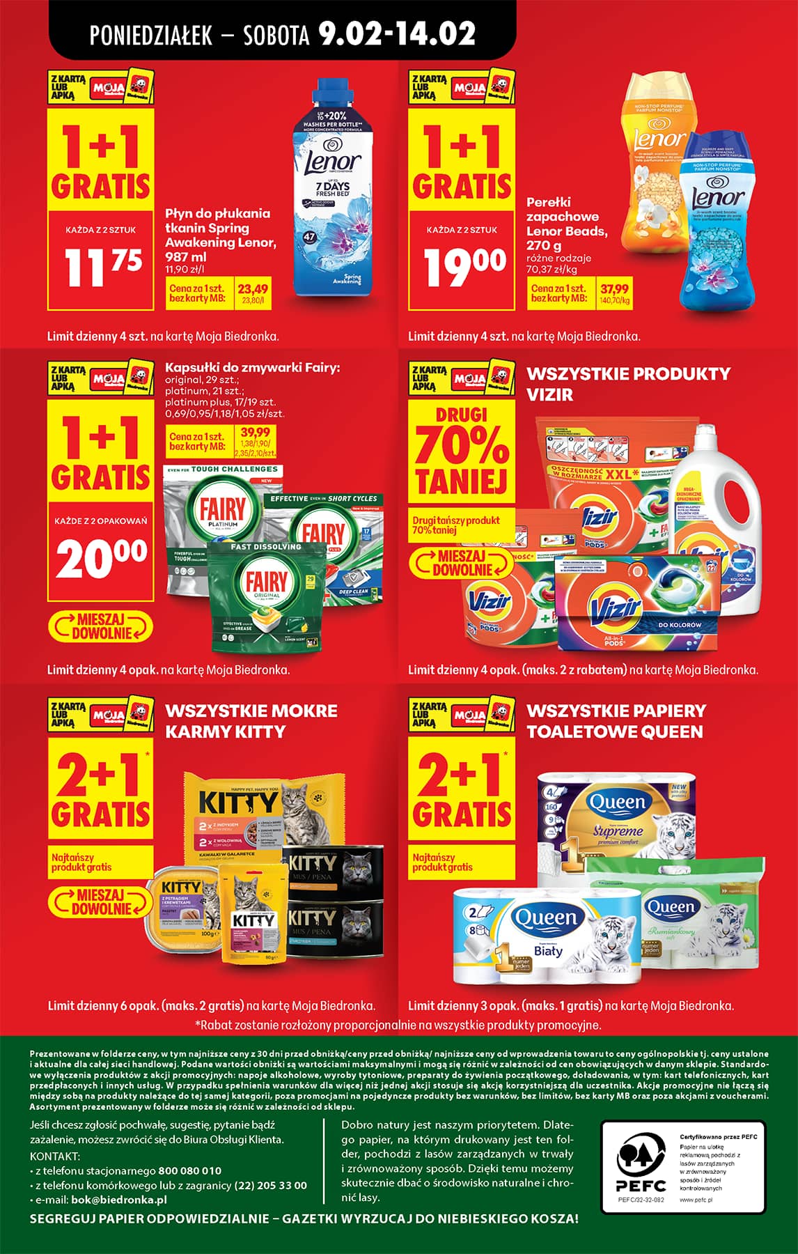 Biedronka - Codziennie niskie ceny P - oferta od 09.02 86 puslapis