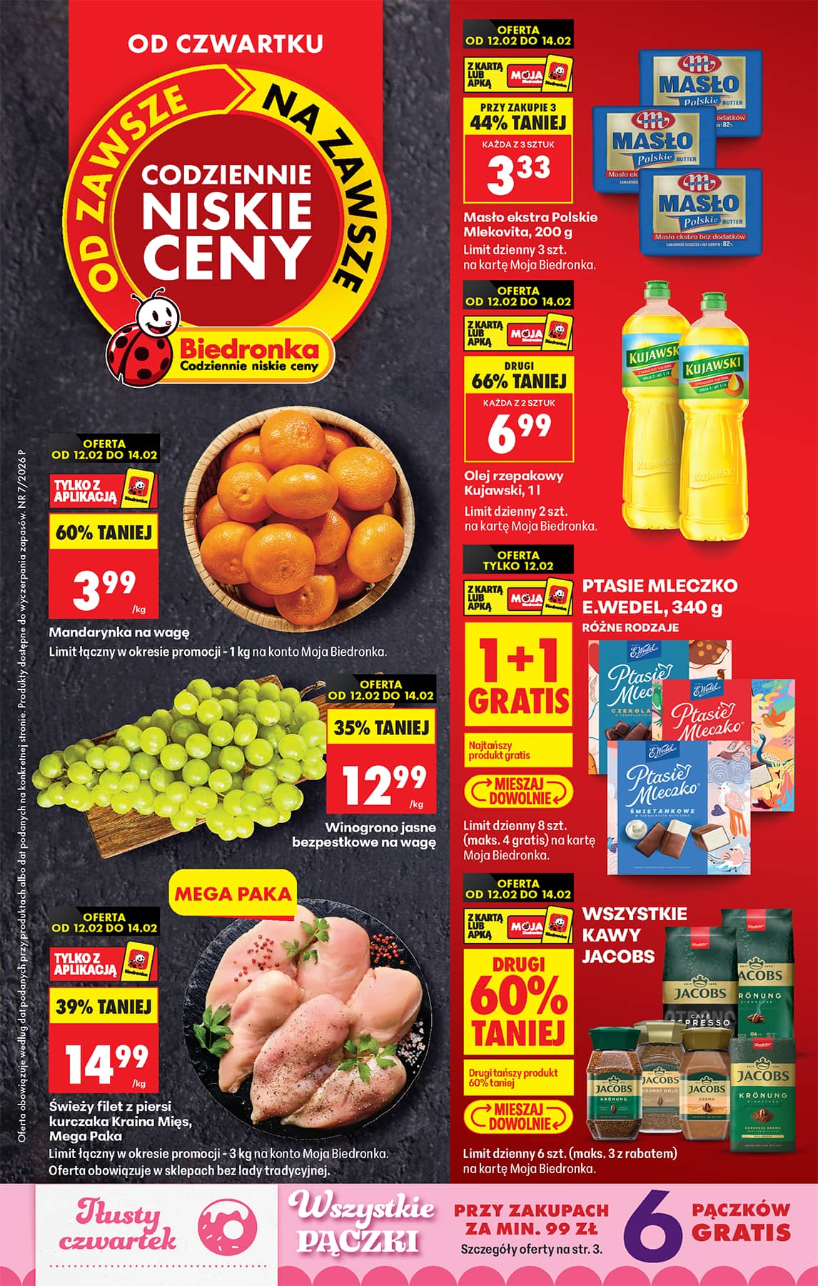 Biedronka - Codziennie niskie ceny P - oferta od 12.02 1 puslapis