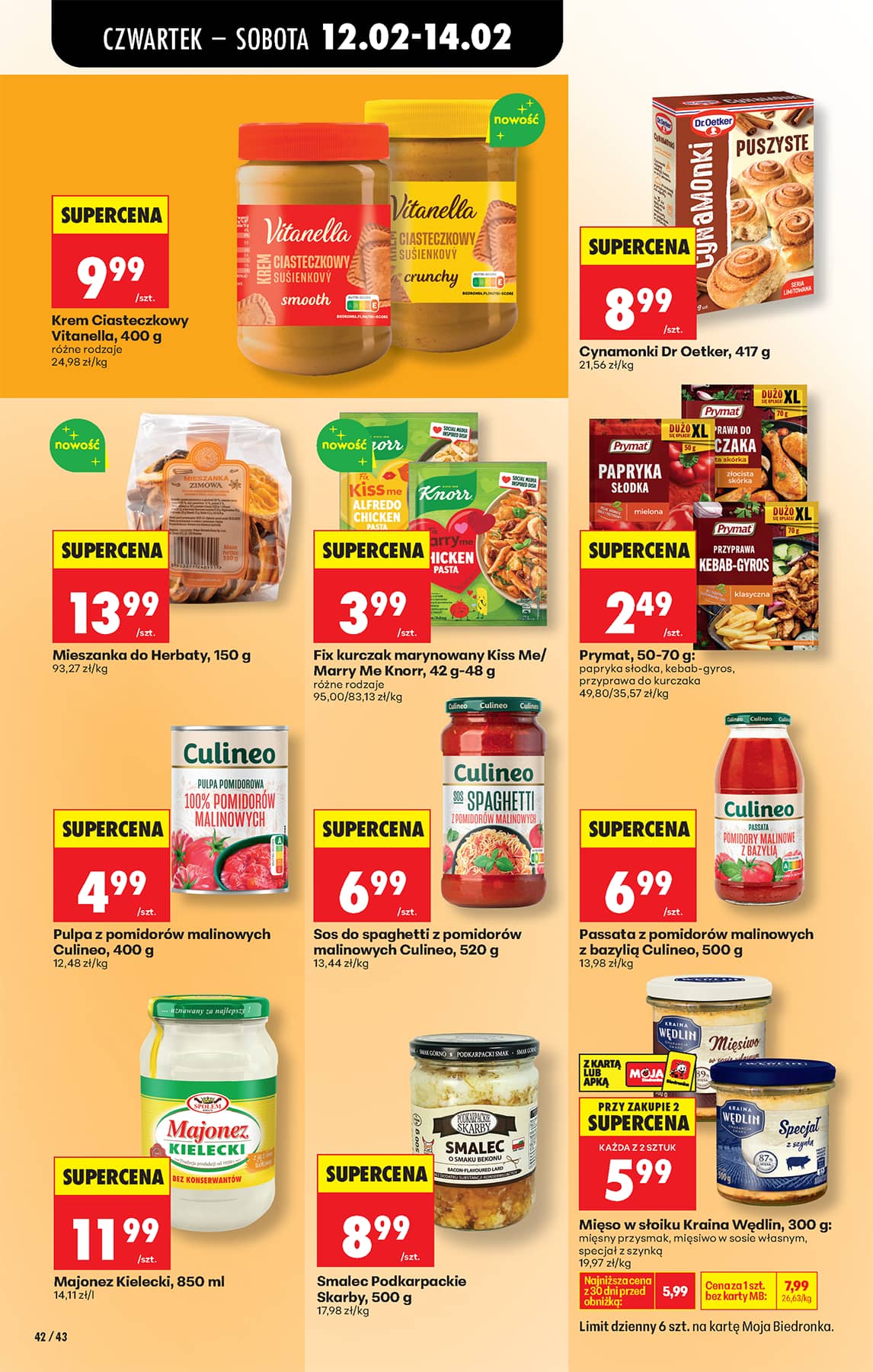 Biedronka - Codziennie niskie ceny P - oferta od 12.02 58 puslapis