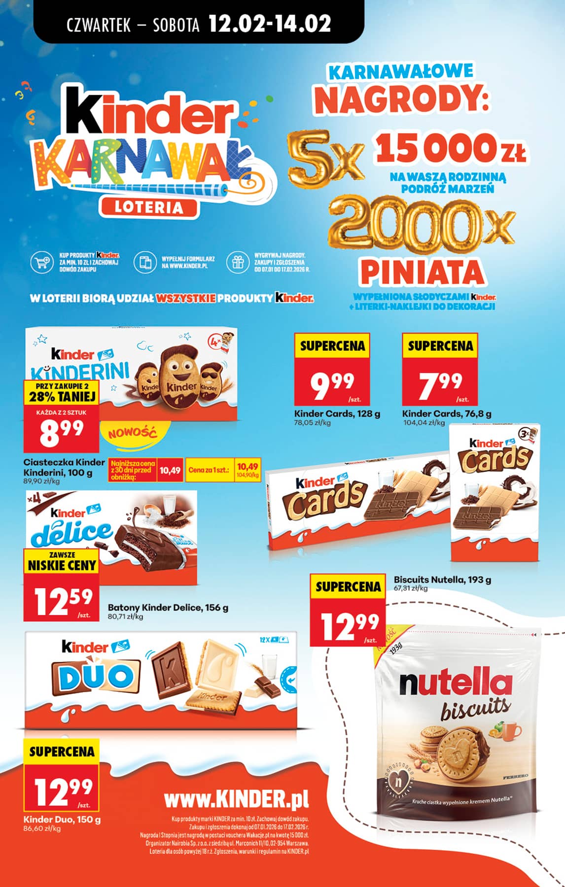 Biedronka - Codziennie niskie ceny P - oferta od 12.02 61 puslapis