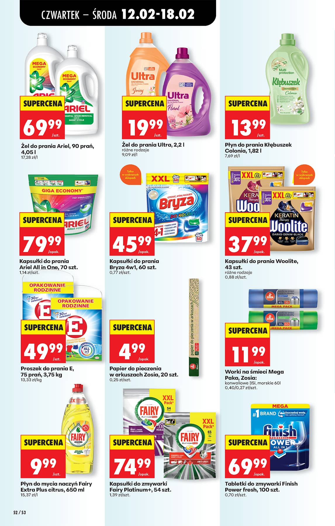 Biedronka - Codziennie niskie ceny P - oferta od 12.02 72 puslapis