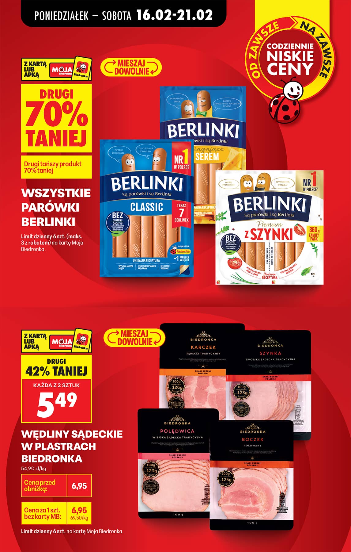 Biedronka - Codziennie niskie ceny P - oferta od 16.02 13 puslapis