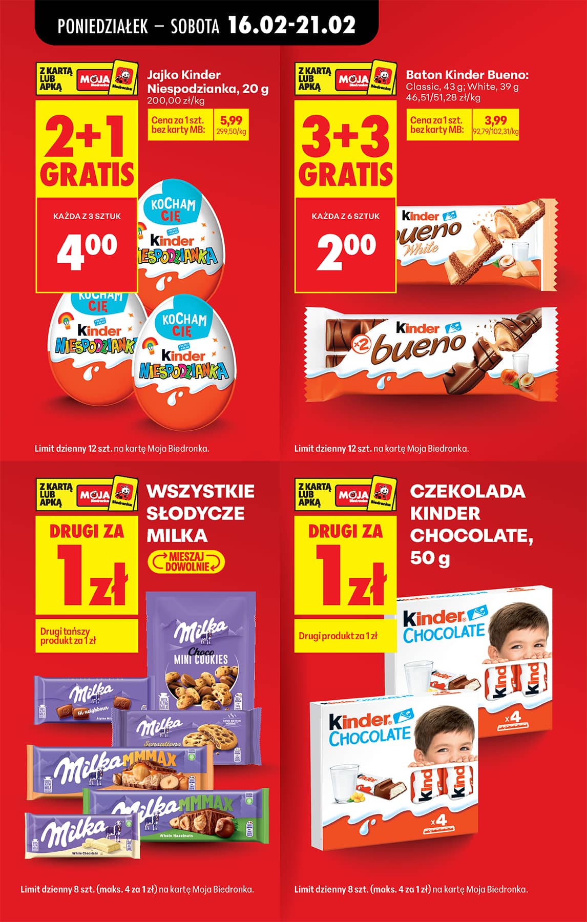 Biedronka - Codziennie niskie ceny P - oferta od 16.02 17 puslapis