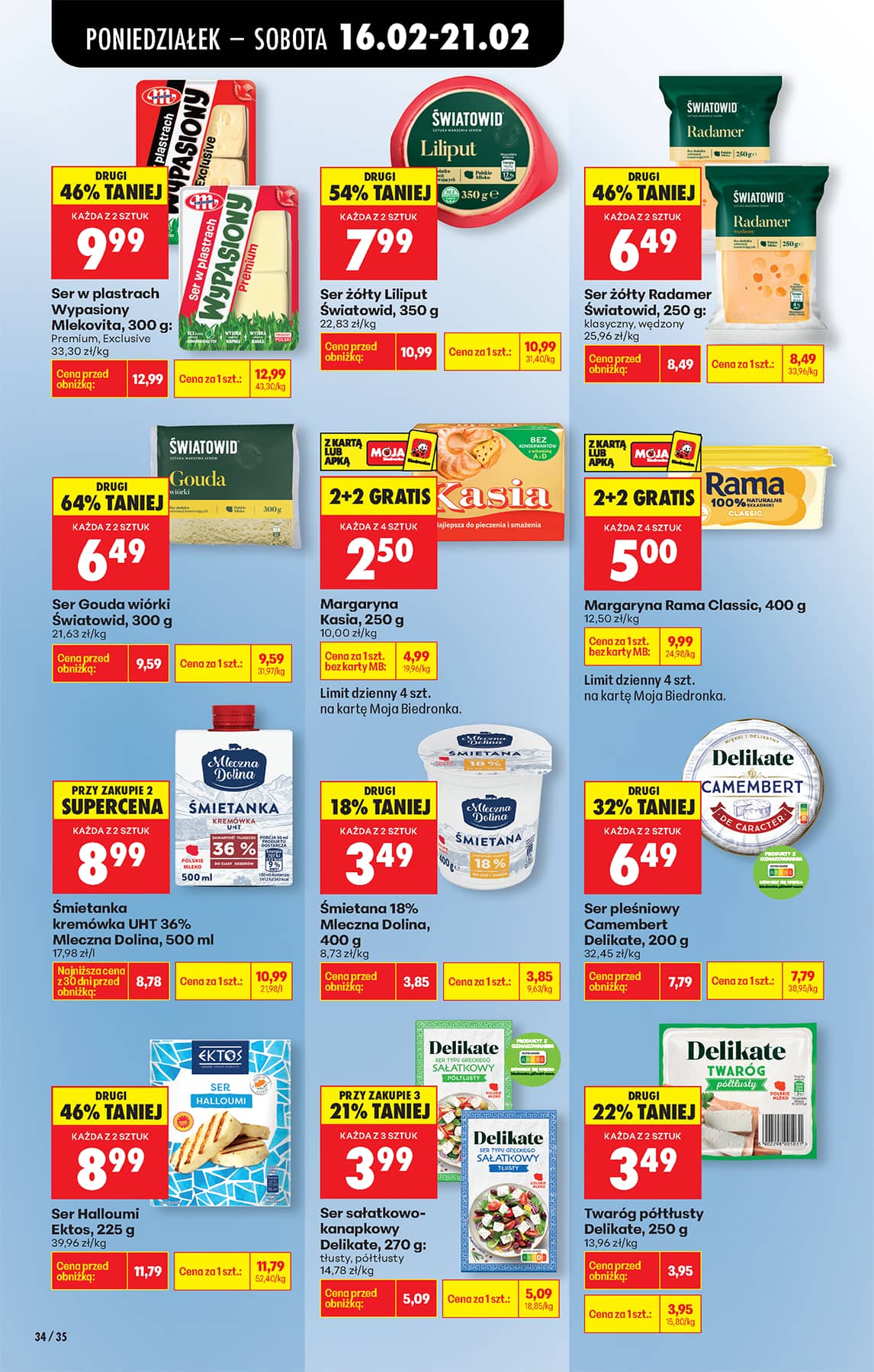 Biedronka - Codziennie niskie ceny P - oferta od 16.02 42 puslapis