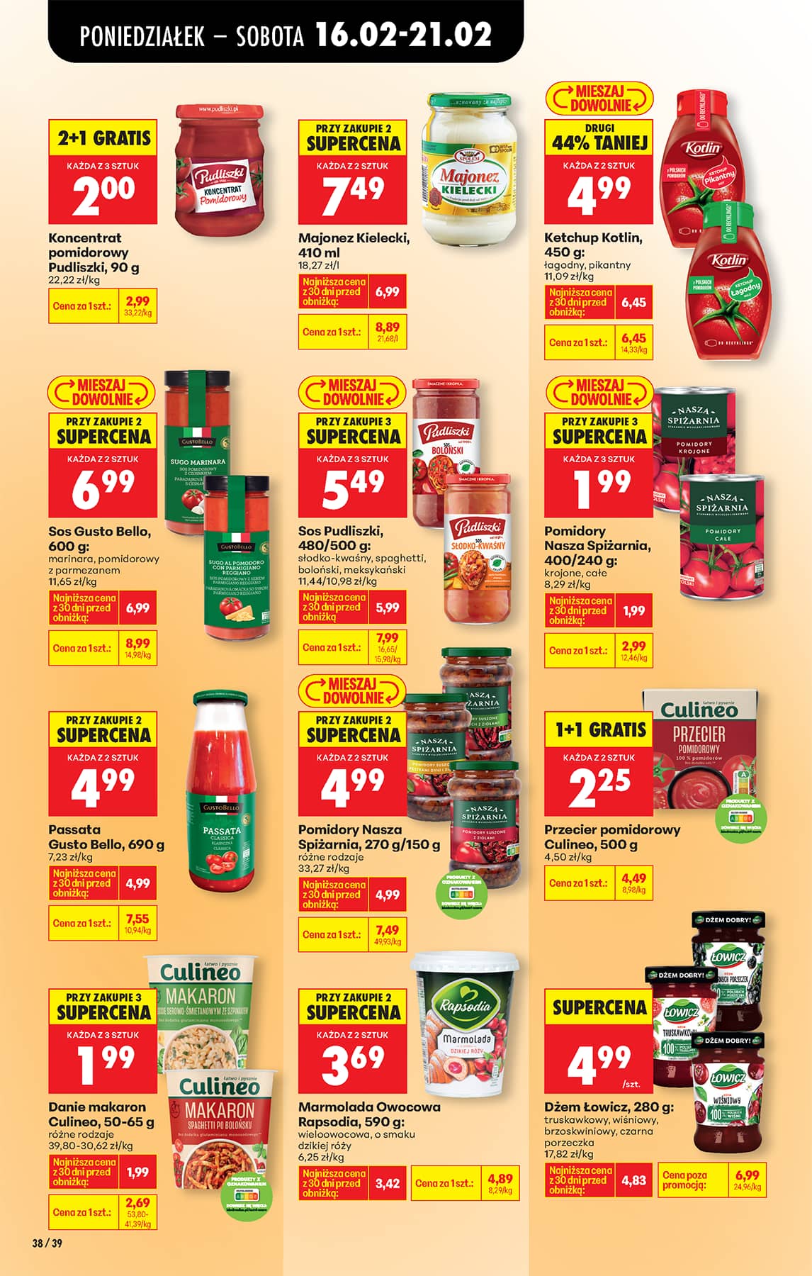 Biedronka - Codziennie niskie ceny P - oferta od 16.02 48 puslapis