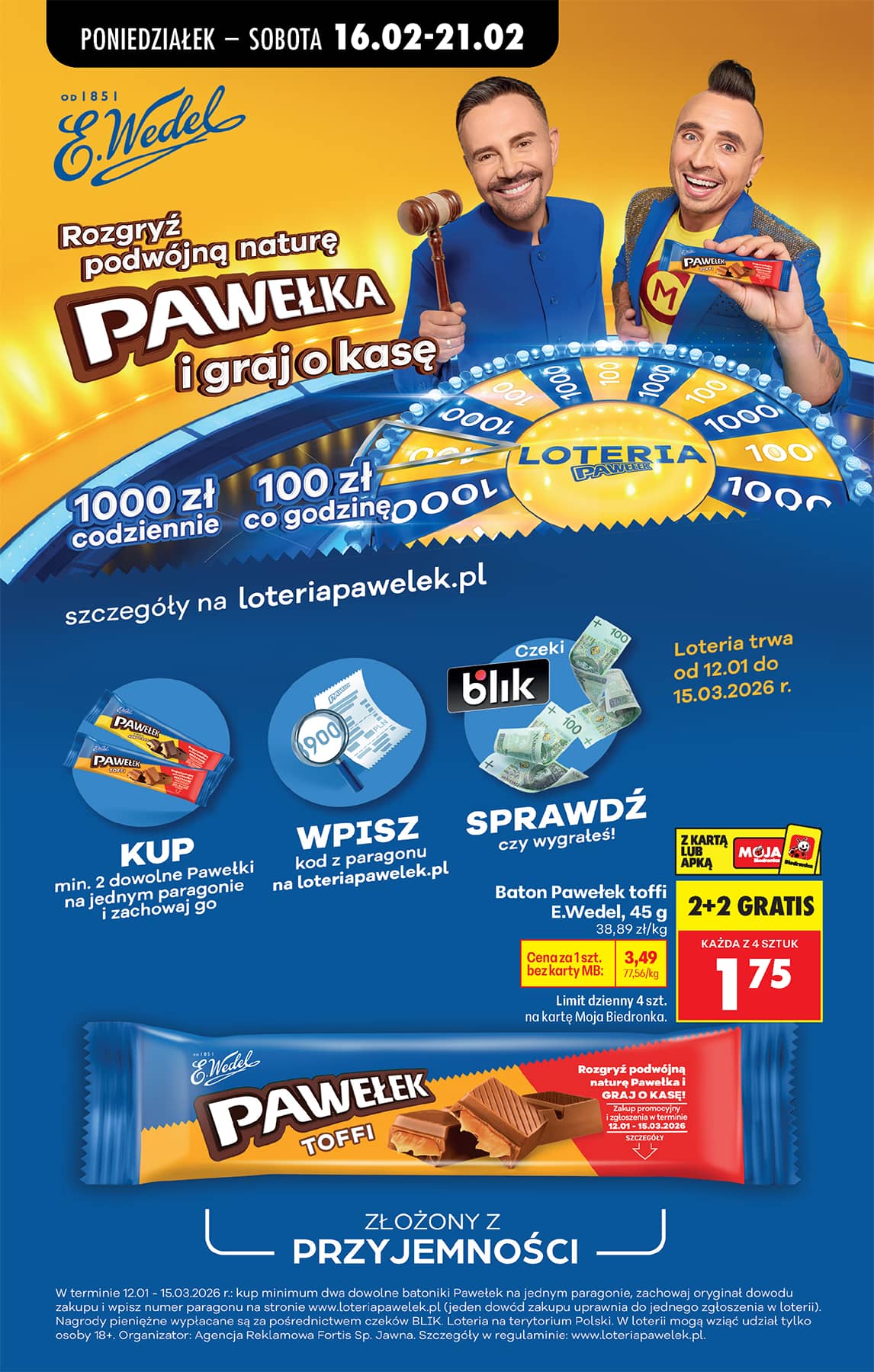 Biedronka - Codziennie niskie ceny P - oferta od 16.02 59 puslapis