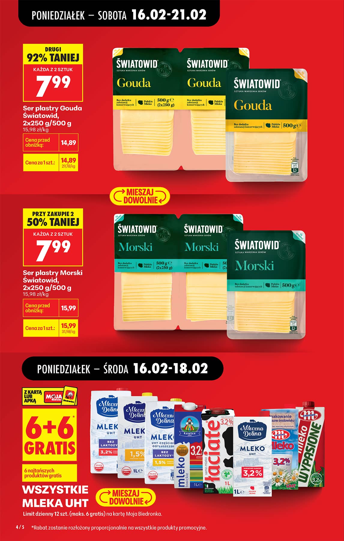 Biedronka - Codziennie niskie ceny P - oferta od 16.02 6 puslapis