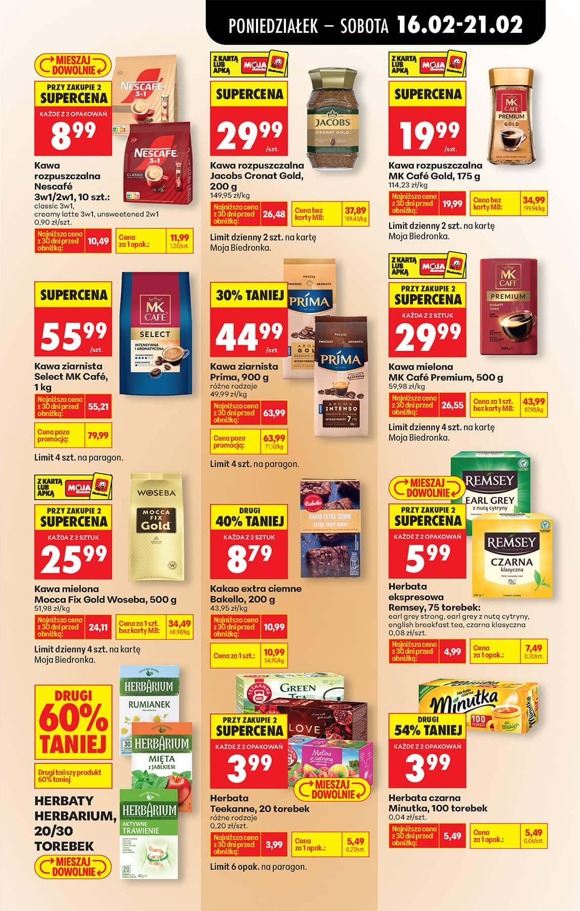 Biedronka - Codziennie niskie ceny P - oferta od 16.02 61 puslapis