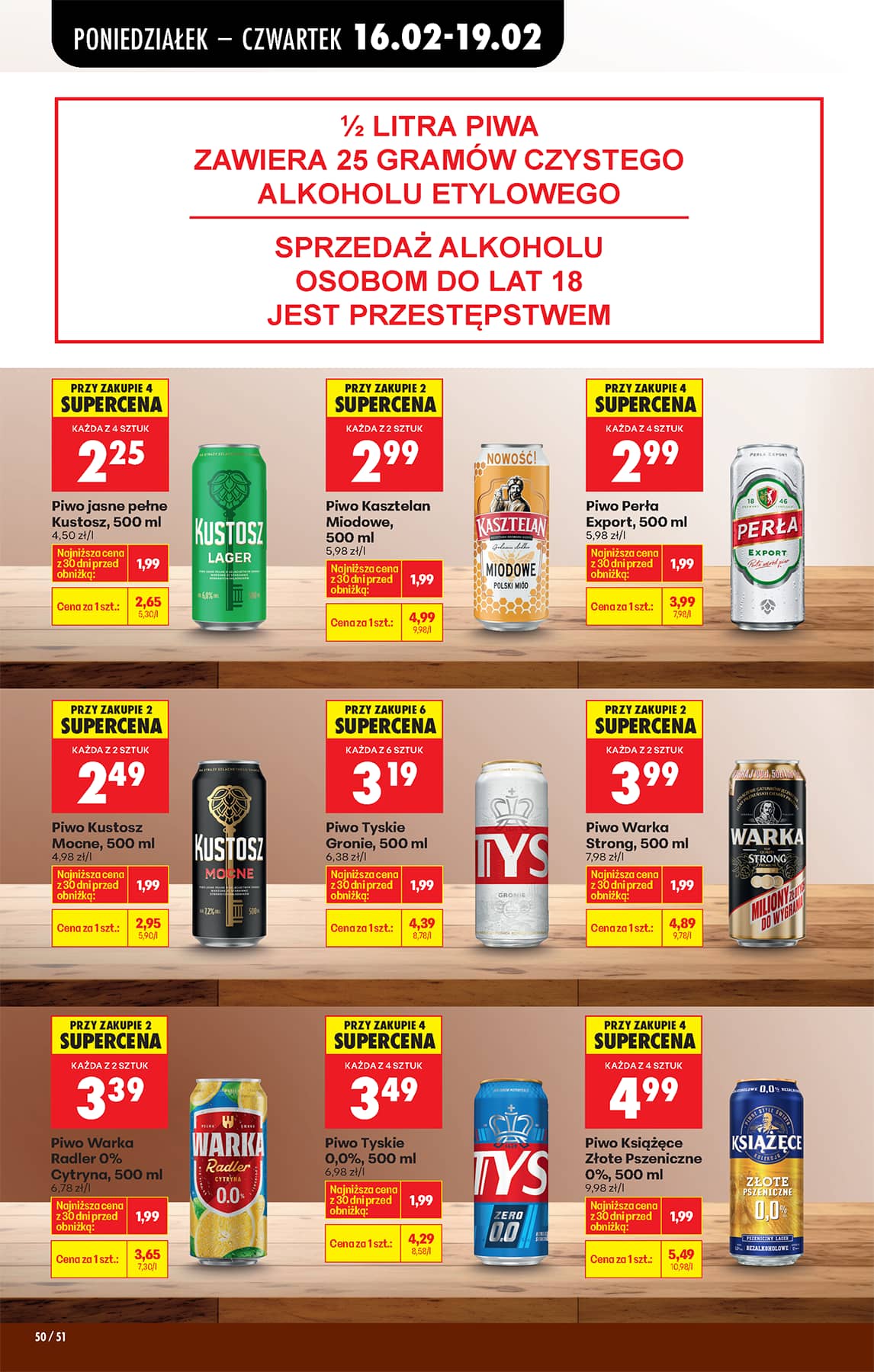 Biedronka - Codziennie niskie ceny P - oferta od 16.02 66 puslapis