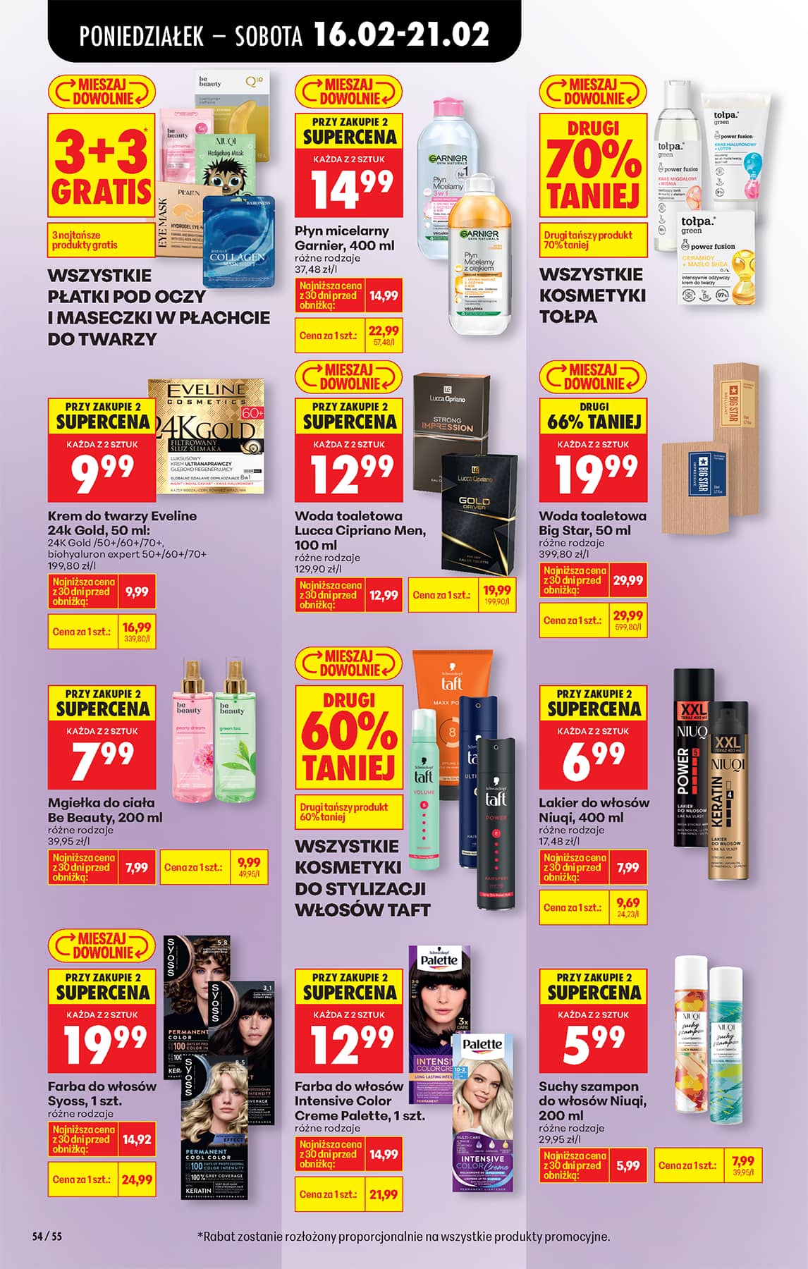 Biedronka - Codziennie niskie ceny P - oferta od 16.02 70 puslapis