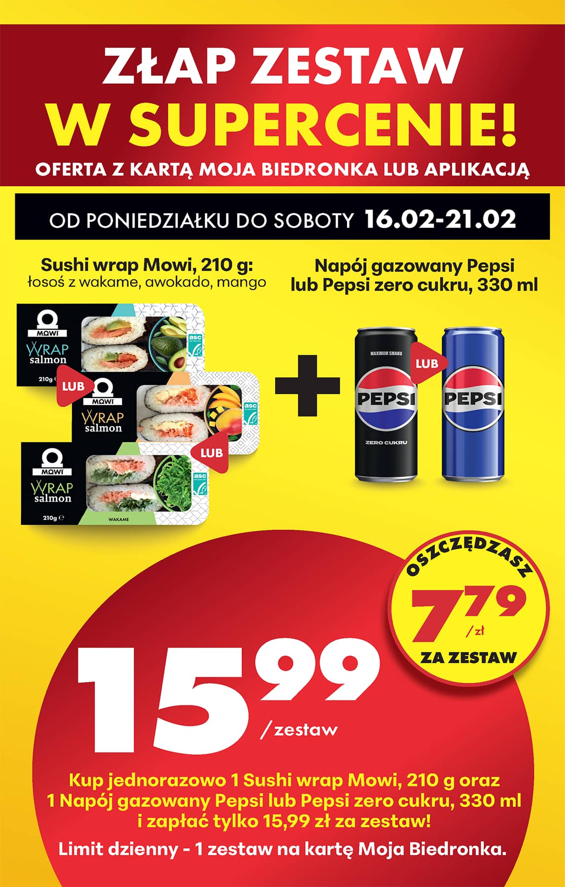 Biedronka - Codziennie niskie ceny P - oferta od 16.02 85 puslapis