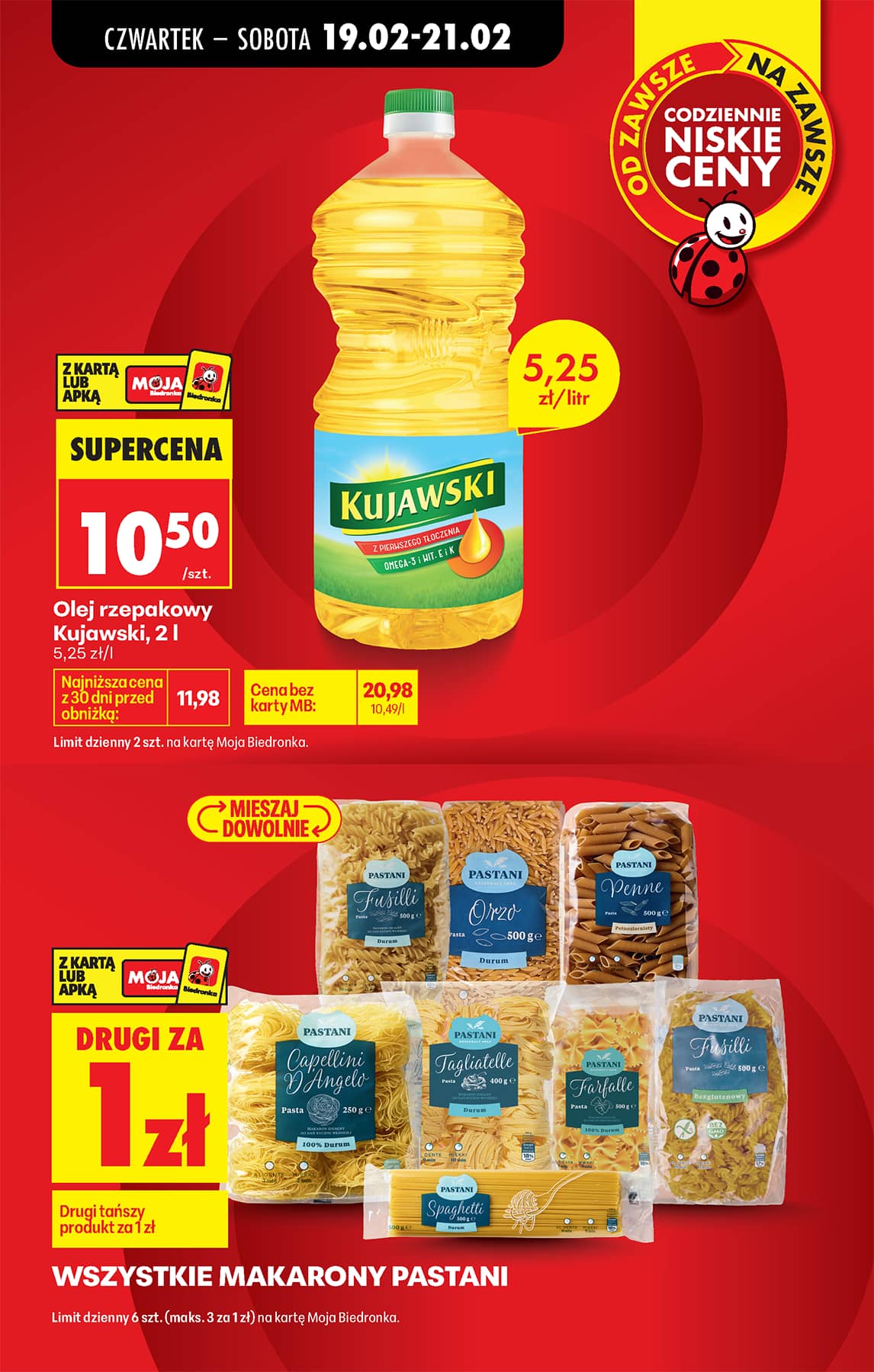 Biedronka - Codziennie niskie ceny P - oferta od 19.02 11 puslapis