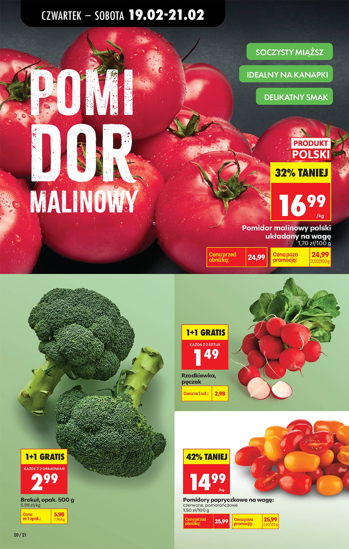 Biedronka - Codziennie niskie ceny P - oferta od 19.02 22 puslapis