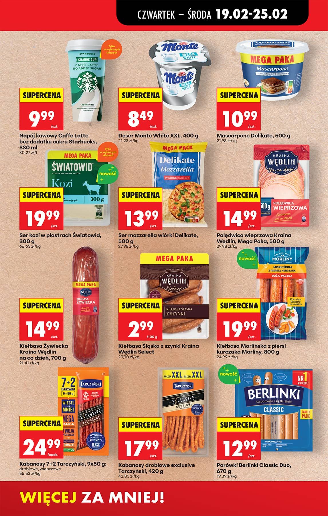 Biedronka - Codziennie niskie ceny P - oferta od 19.02 39 puslapis