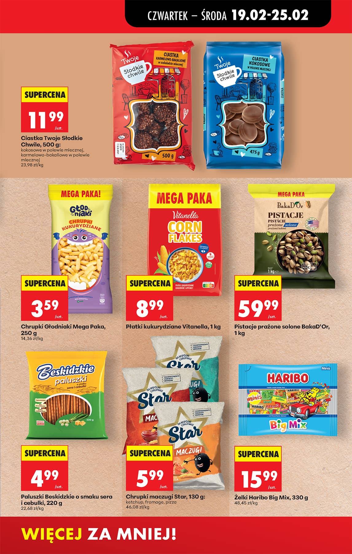 Biedronka - Codziennie niskie ceny P - oferta od 19.02 43 puslapis