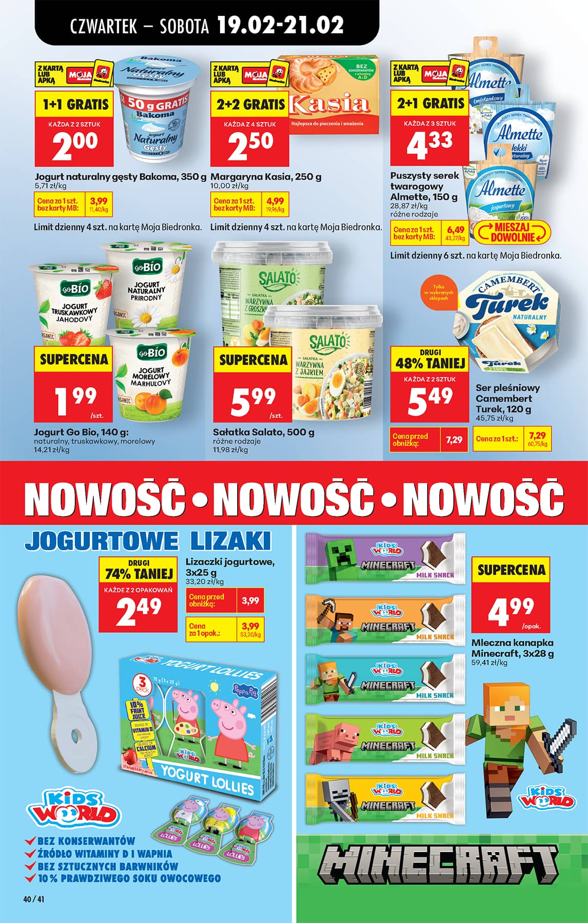 Biedronka - Codziennie niskie ceny P - oferta od 19.02 46 puslapis