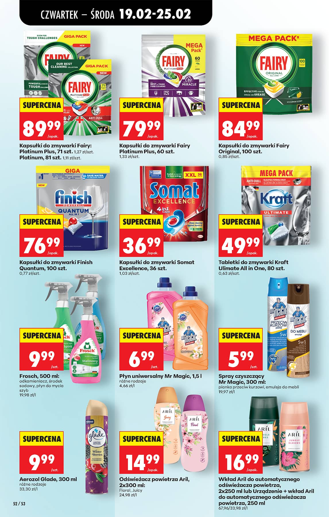 Biedronka - Codziennie niskie ceny P - oferta od 19.02 60 puslapis