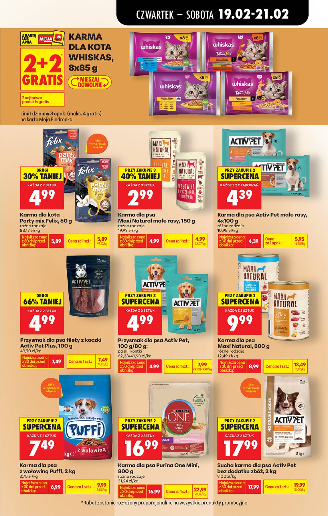 Biedronka - Codziennie niskie ceny P - oferta od 19.02 63 puslapis