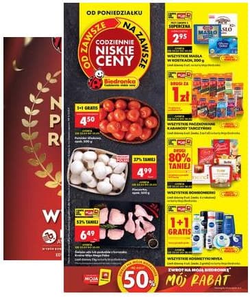 Biedronka - Codziennie niskie ceny P - oferta od 23.02 2026-02-23 – 2026-02-27