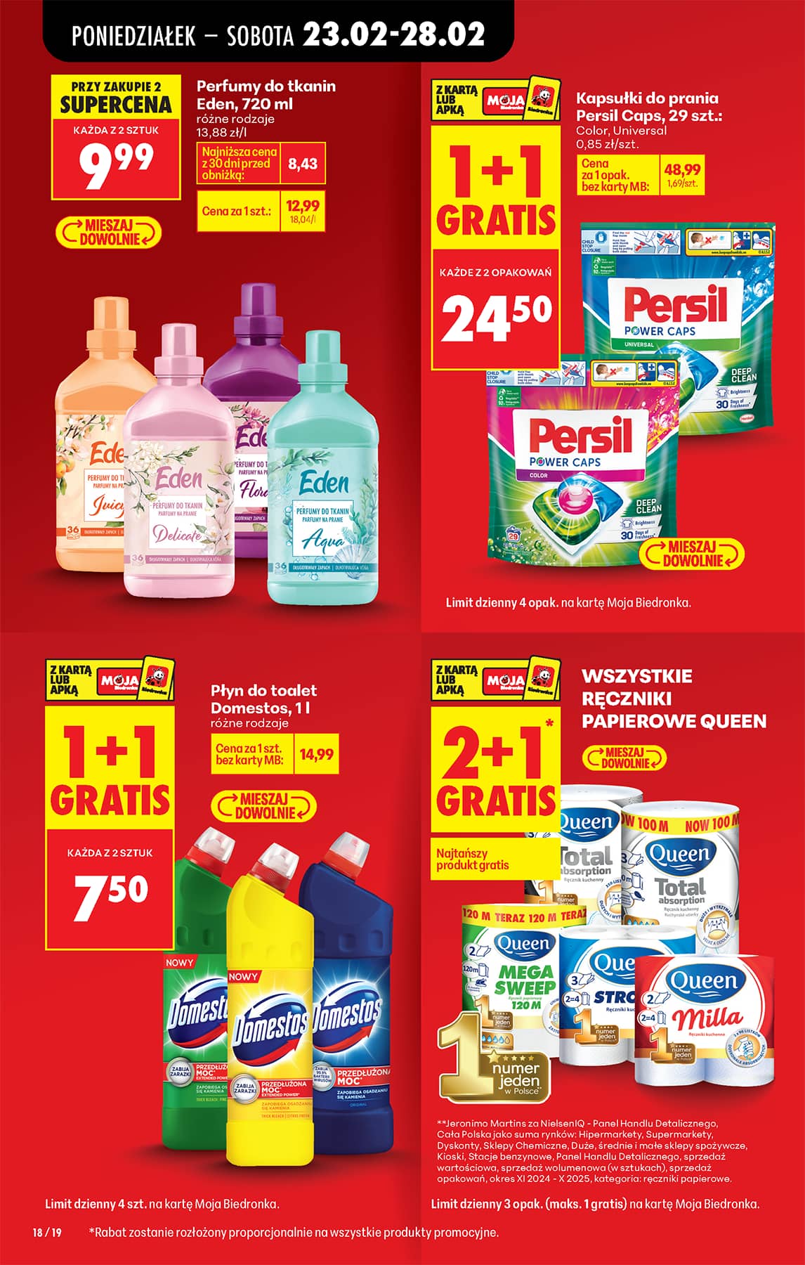 Biedronka - Codziennie niskie ceny P - oferta od 23.02 20 puslapis