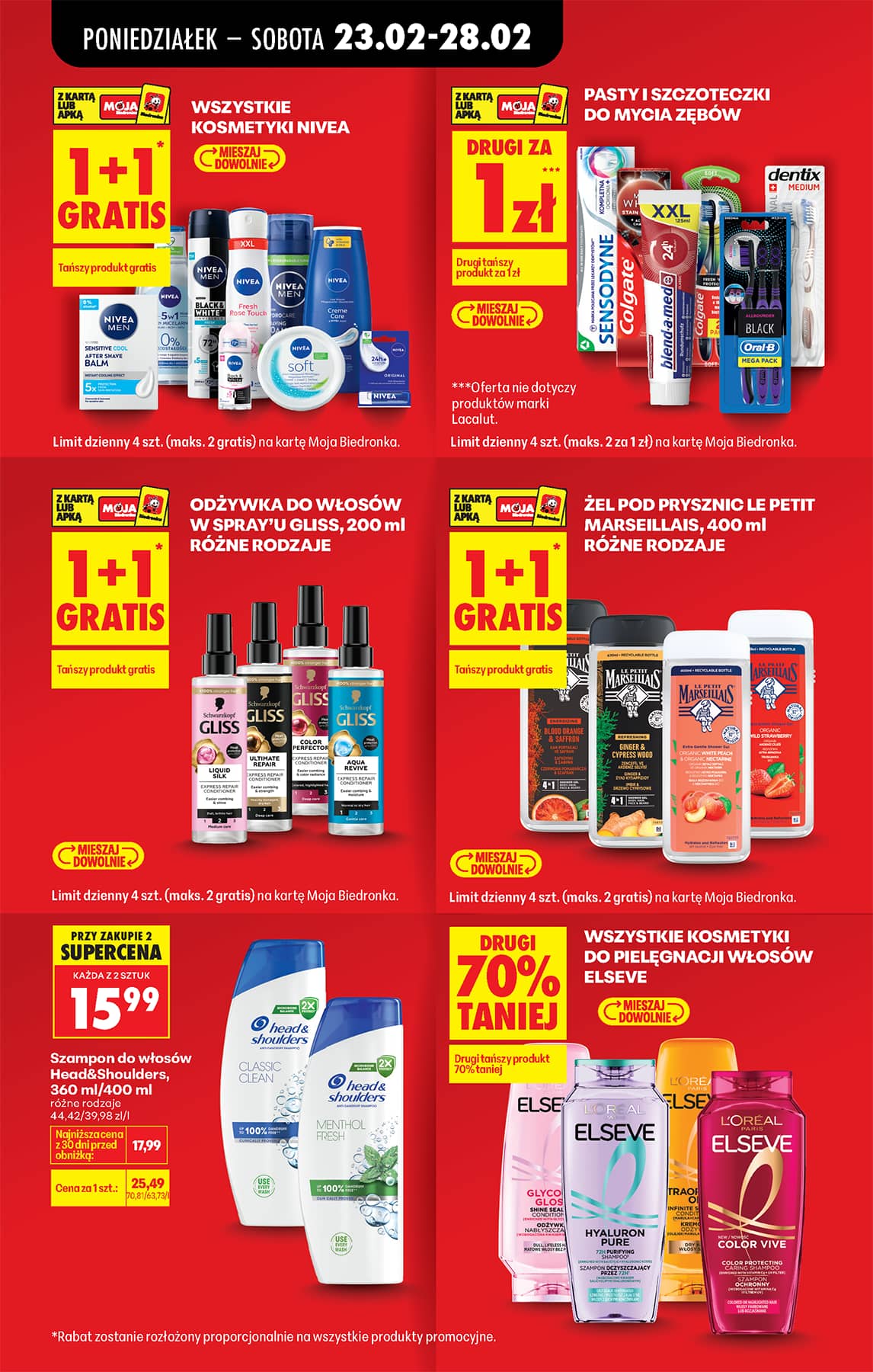 Biedronka - Codziennie niskie ceny P - oferta od 23.02 21 puslapis