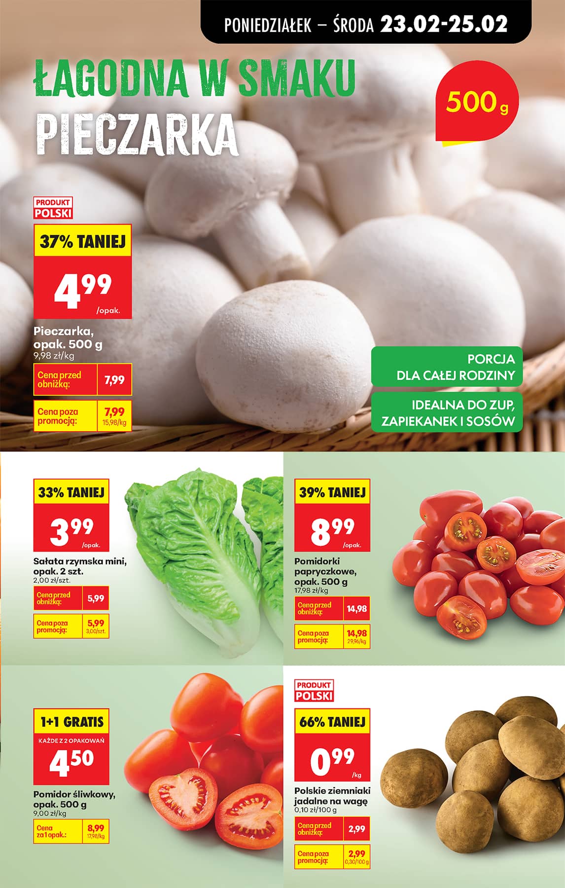 Biedronka - Codziennie niskie ceny P - oferta od 23.02 23 puslapis