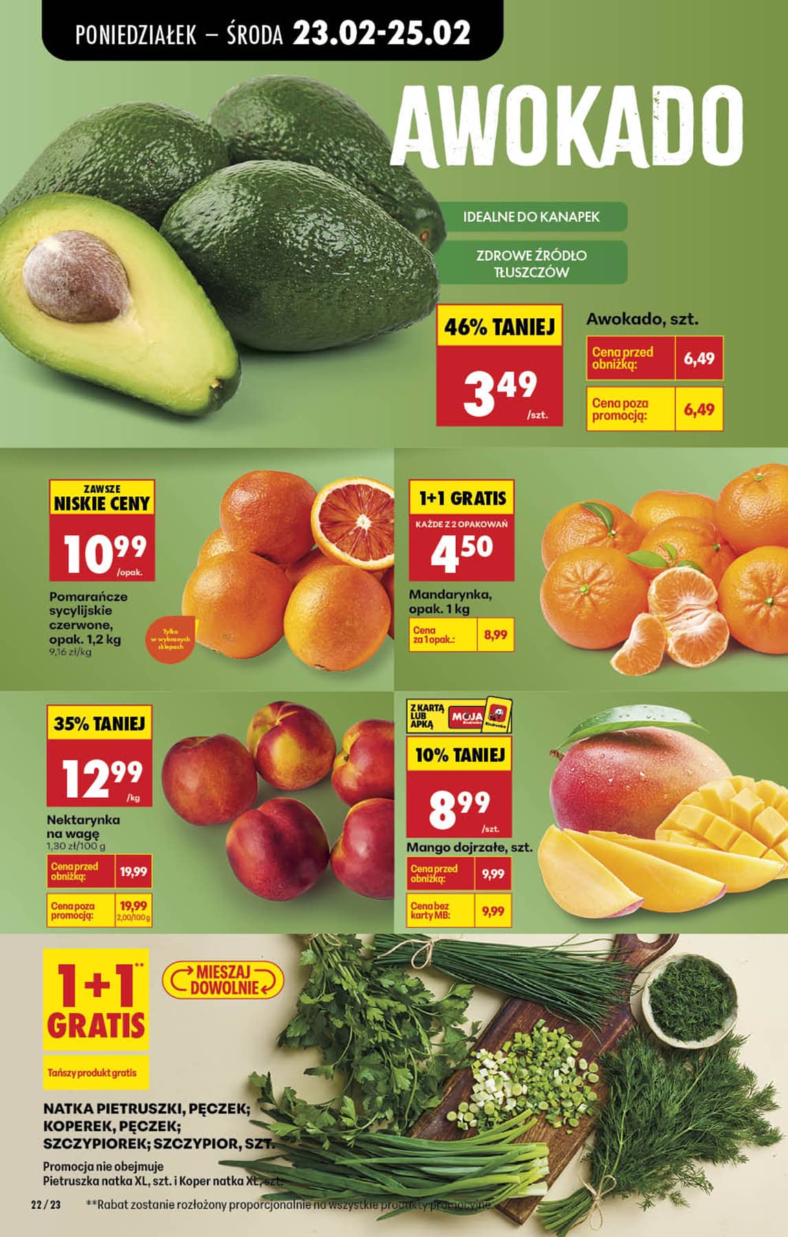 Biedronka - Codziennie niskie ceny P - oferta od 23.02 24 puslapis