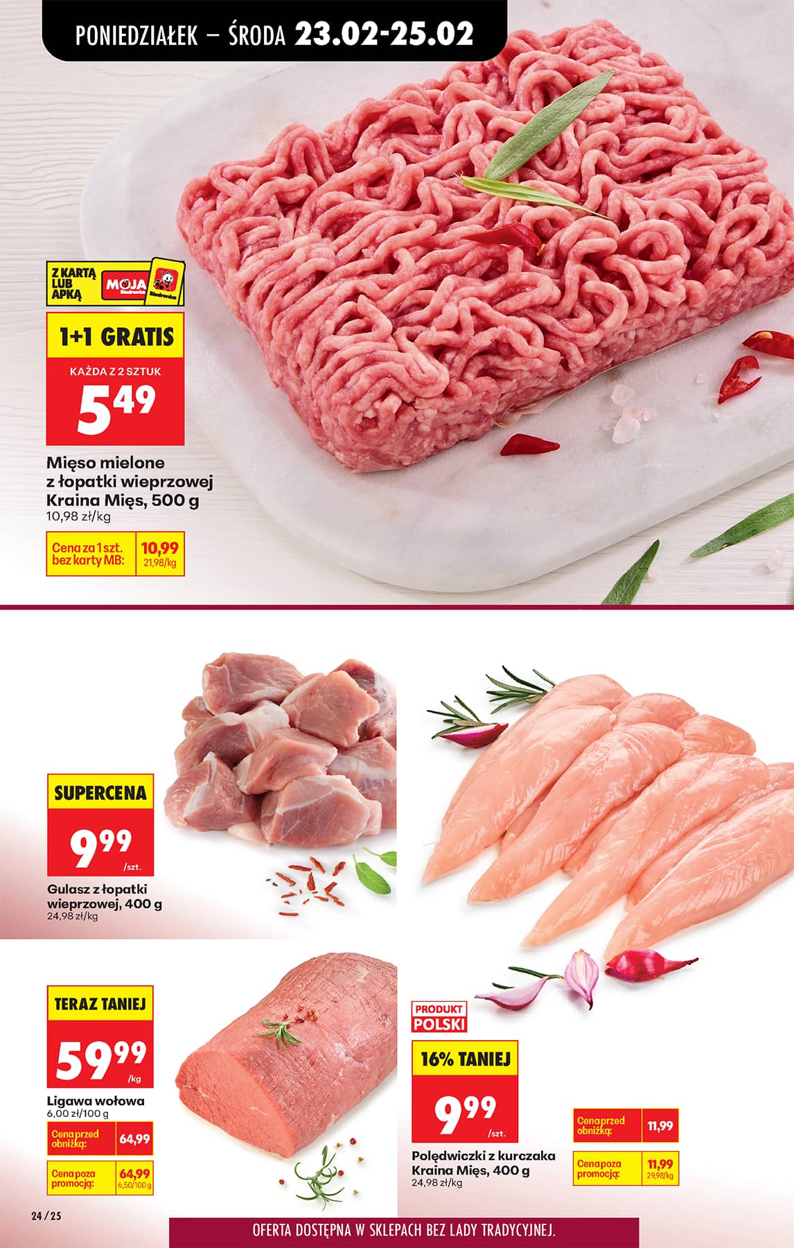 Biedronka - Codziennie niskie ceny P - oferta od 23.02 28 puslapis