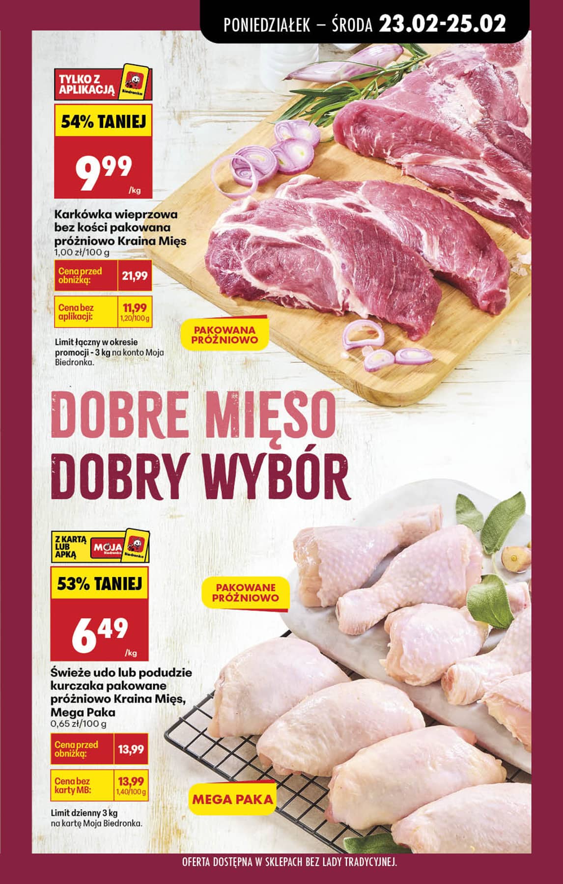 Biedronka - Codziennie niskie ceny P - oferta od 23.02 29 puslapis