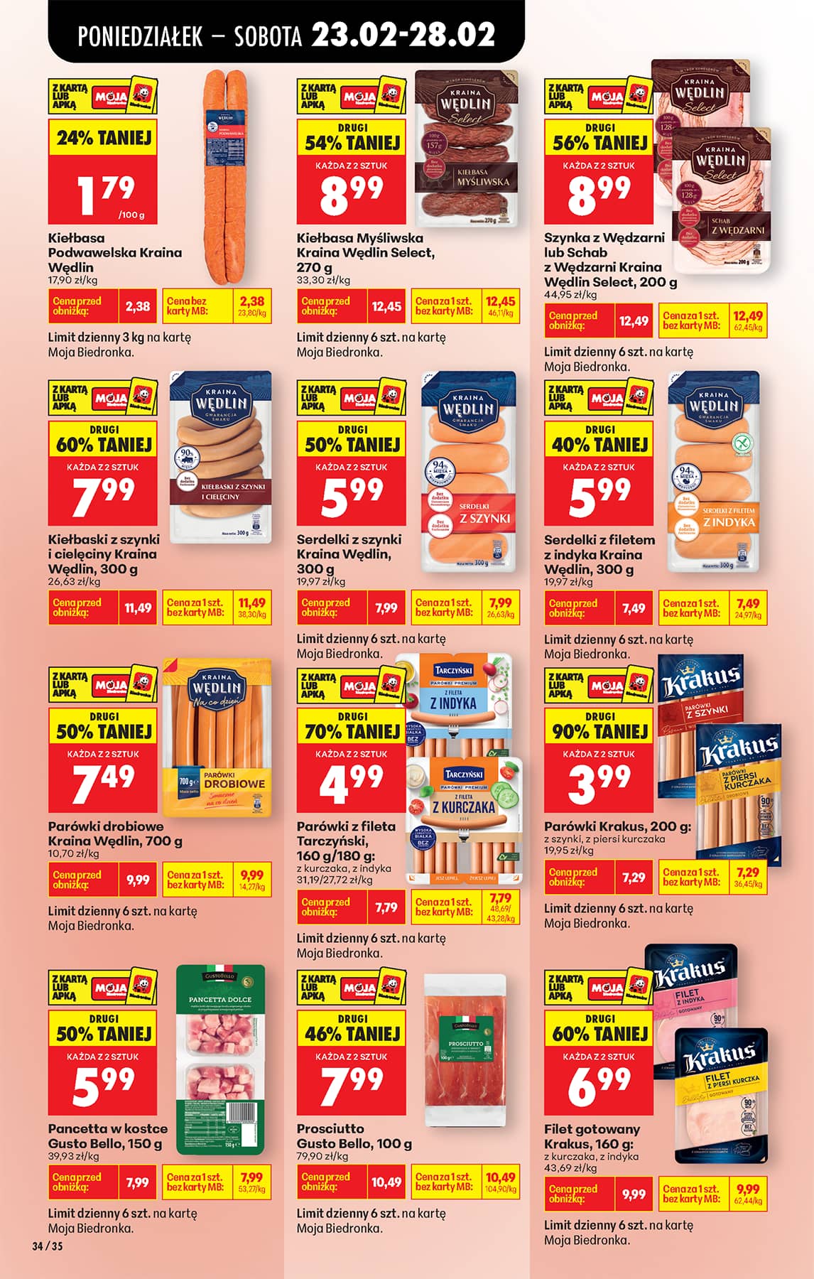 Biedronka - Codziennie niskie ceny P - oferta od 23.02 38 puslapis