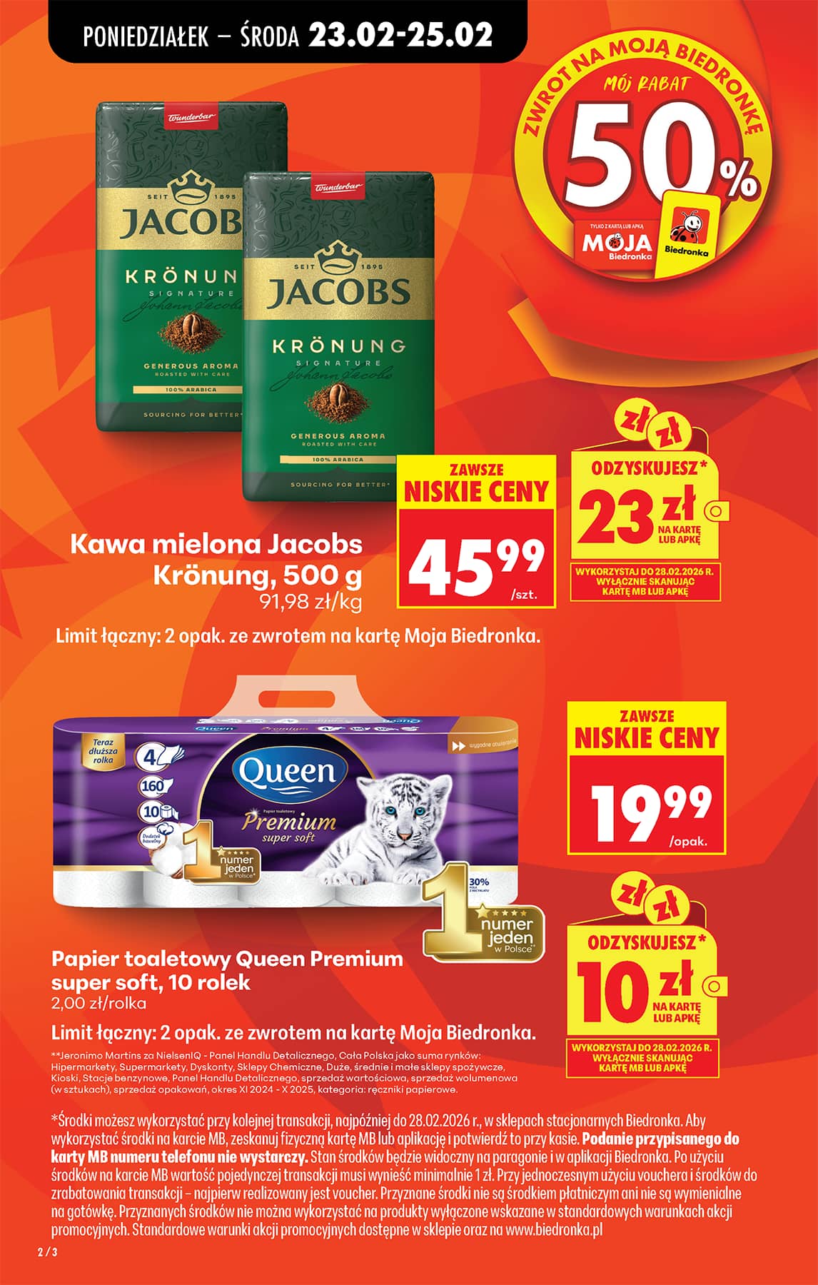 Biedronka - Codziennie niskie ceny P - oferta od 23.02 4 puslapis