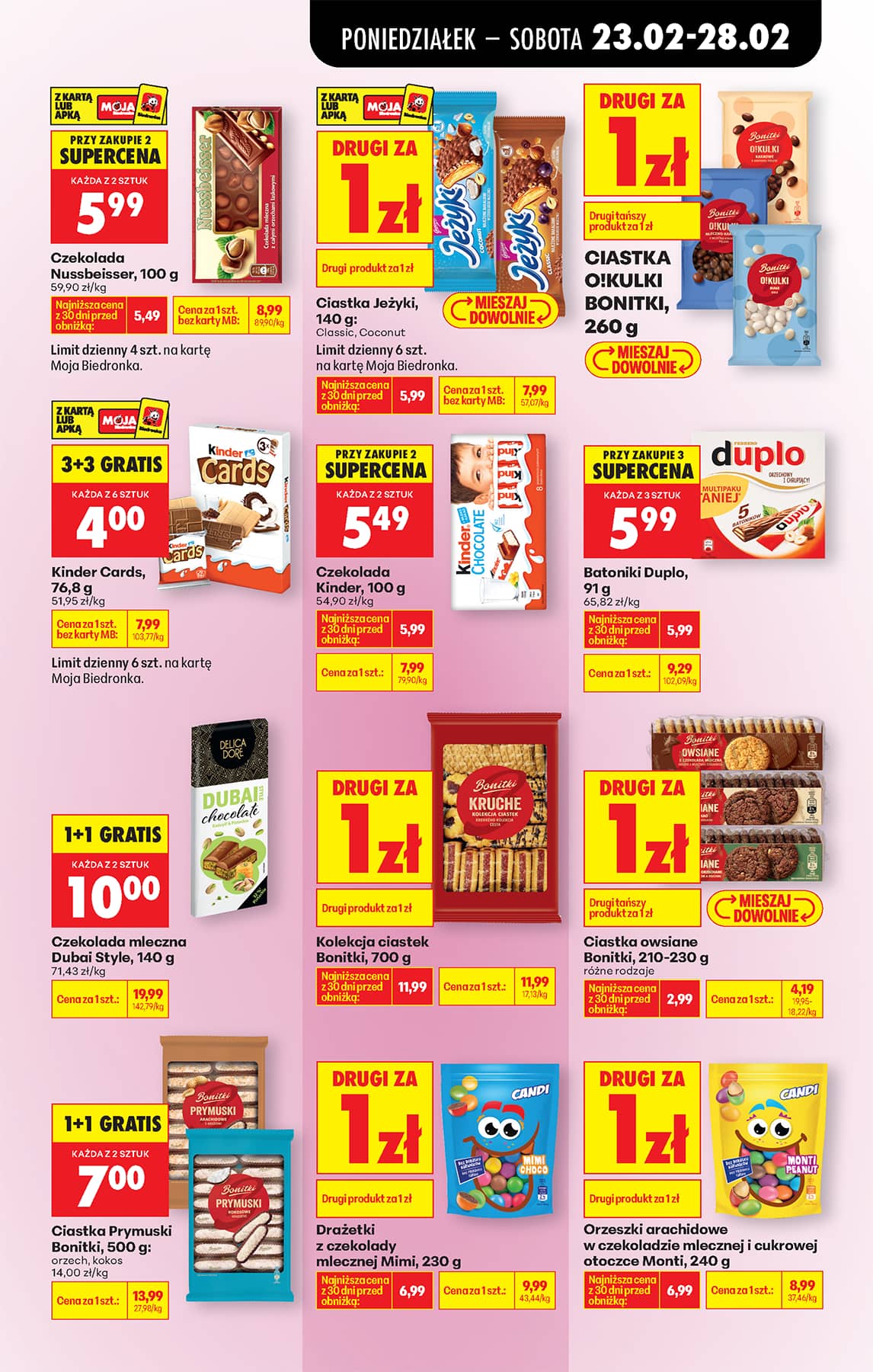 Biedronka - Codziennie niskie ceny P - oferta od 23.02 47 puslapis