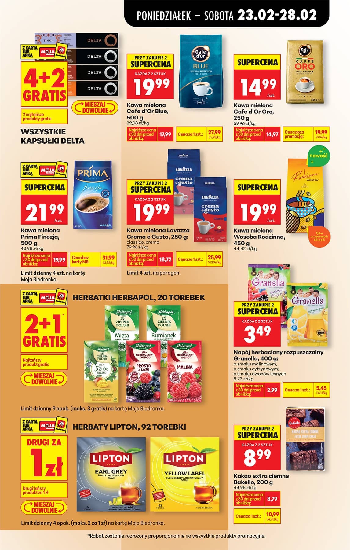 Biedronka - Codziennie niskie ceny P - oferta od 23.02 55 puslapis