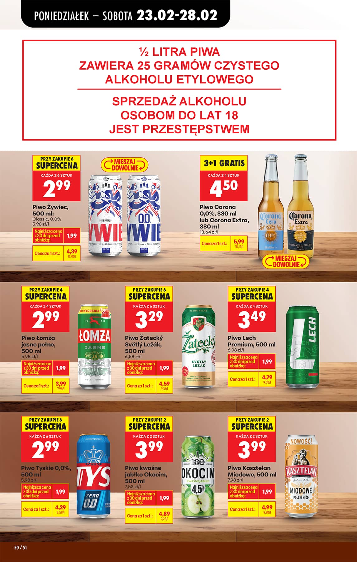 Biedronka - Codziennie niskie ceny P - oferta od 23.02 60 puslapis