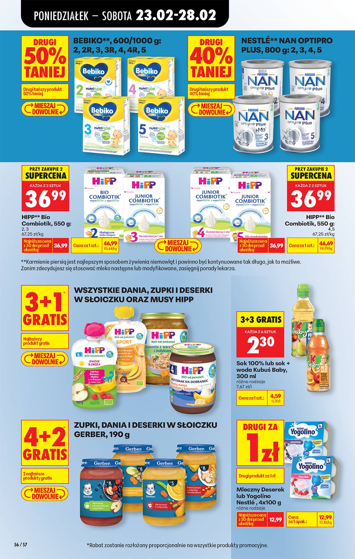 Biedronka - Codziennie niskie ceny P - oferta od 23.02 66 puslapis