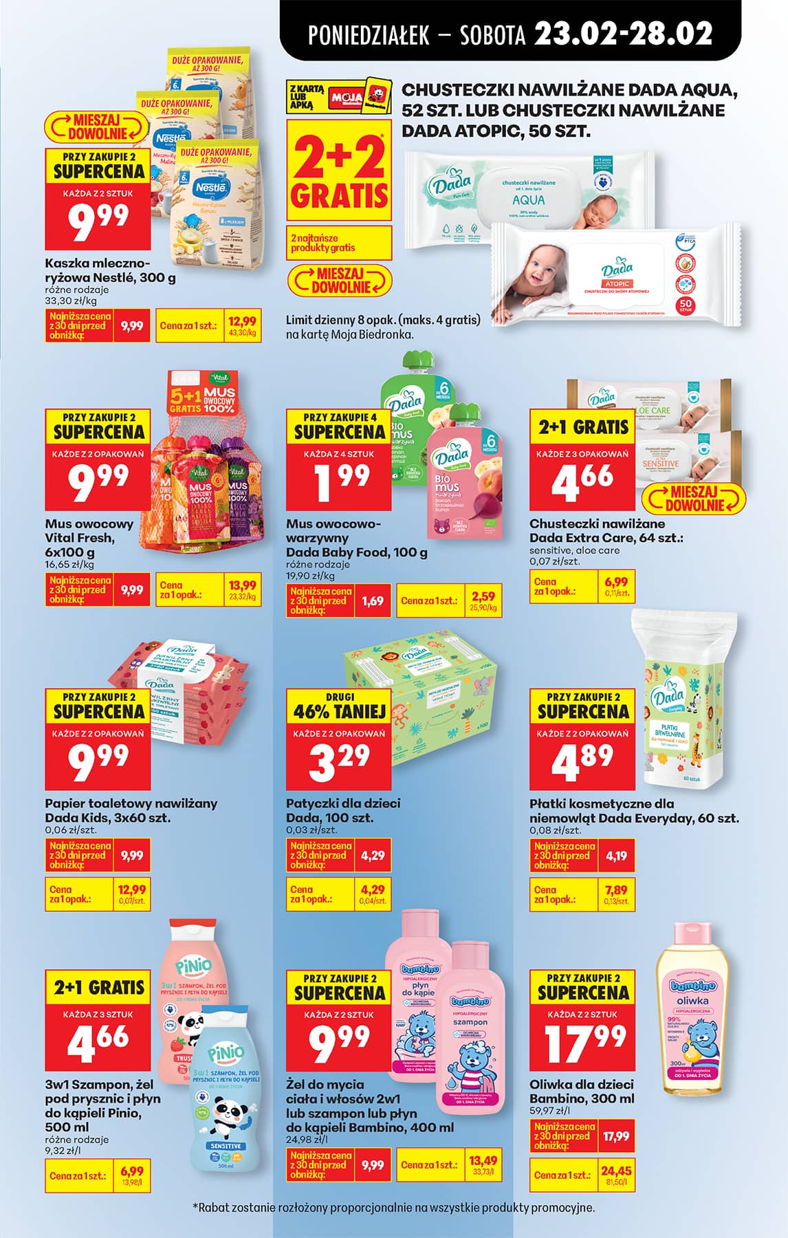 Biedronka - Codziennie niskie ceny P - oferta od 23.02 67 puslapis