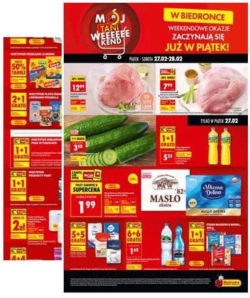 Biedronka - Tani weekend - od 27.02 2026-02-27 – 2026-02-28