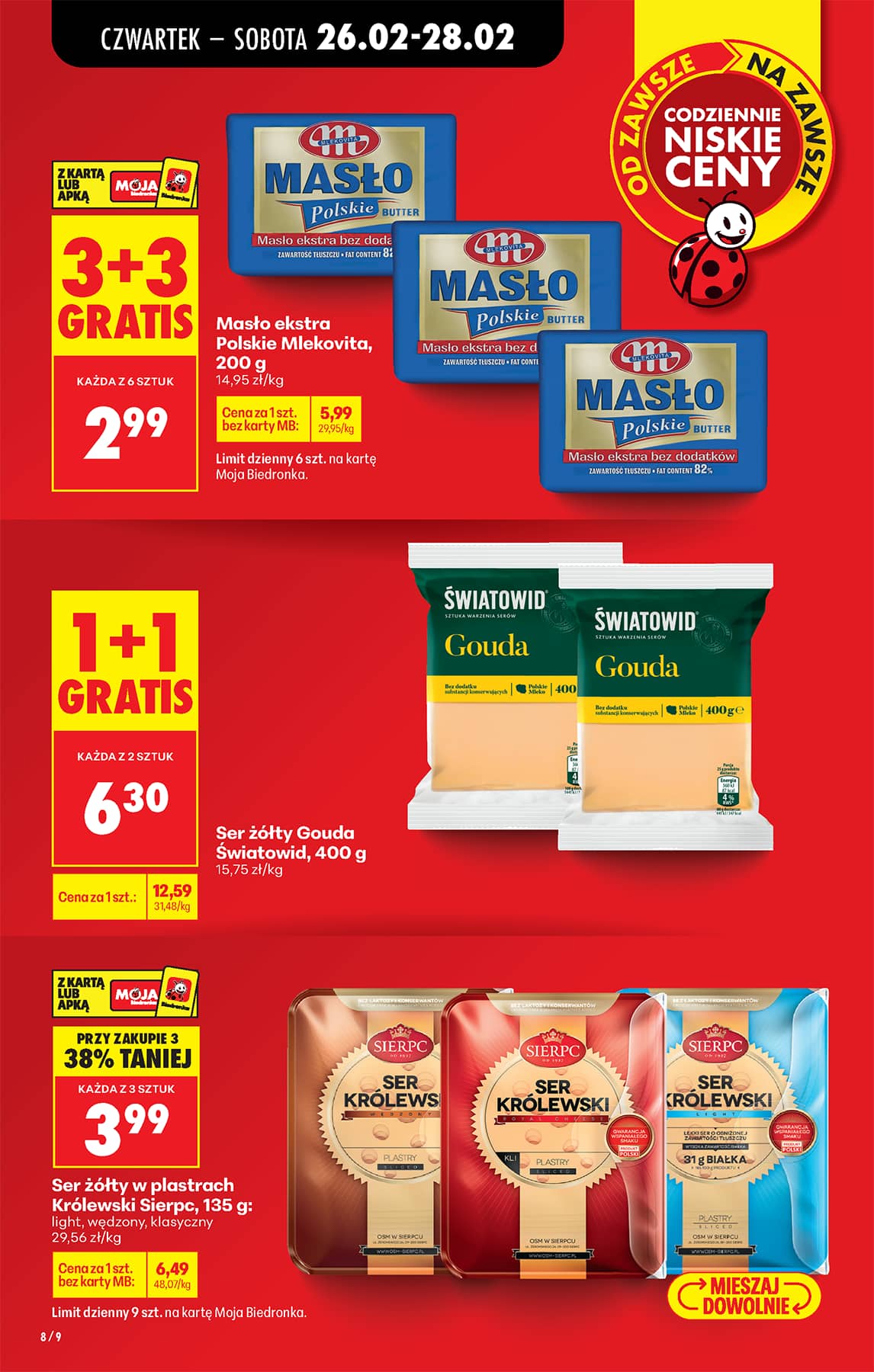 Biedronka - Codziennie niskie ceny P - oferta od 26.02 12 puslapis