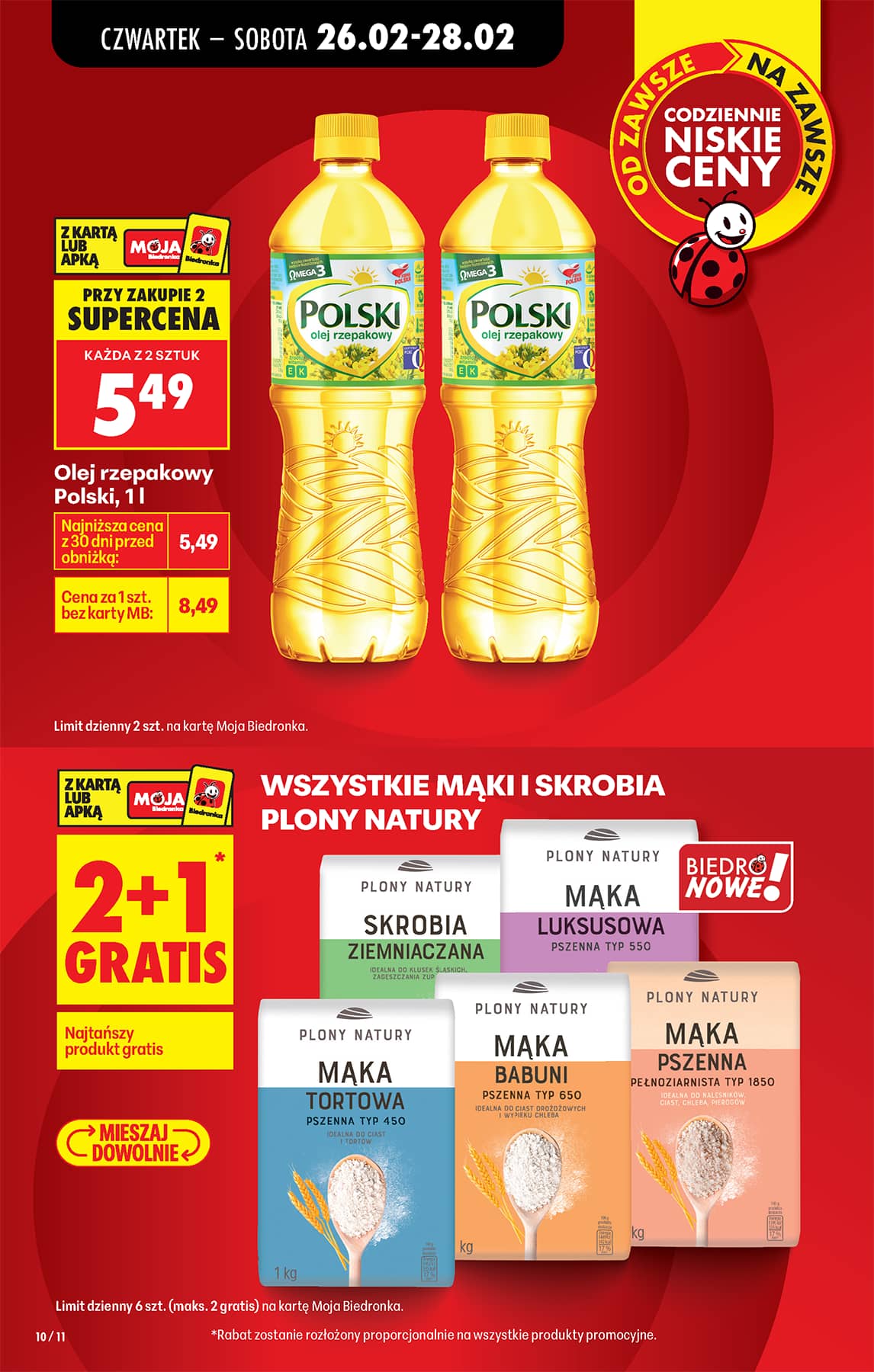Biedronka - Codziennie niskie ceny P - oferta od 26.02 18 puslapis