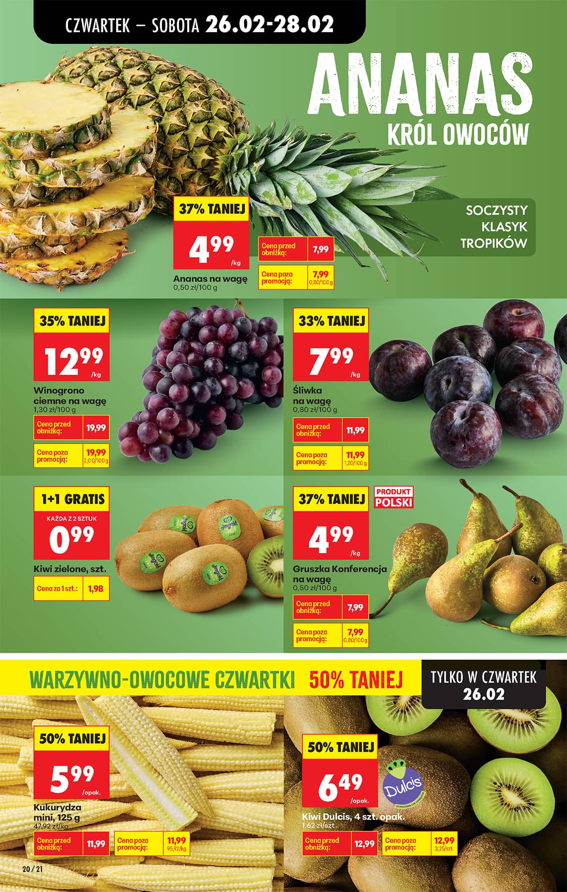 Biedronka - Codziennie niskie ceny P - oferta od 26.02 38 puslapis