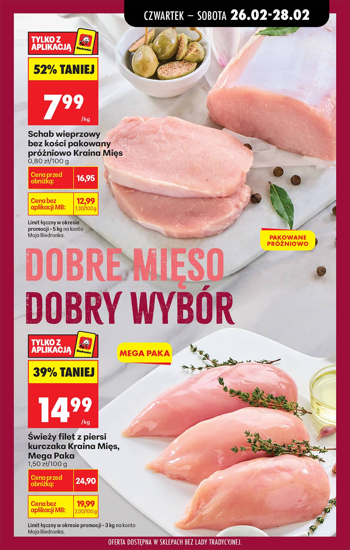 Biedronka - Codziennie niskie ceny P - oferta od 26.02 45 puslapis