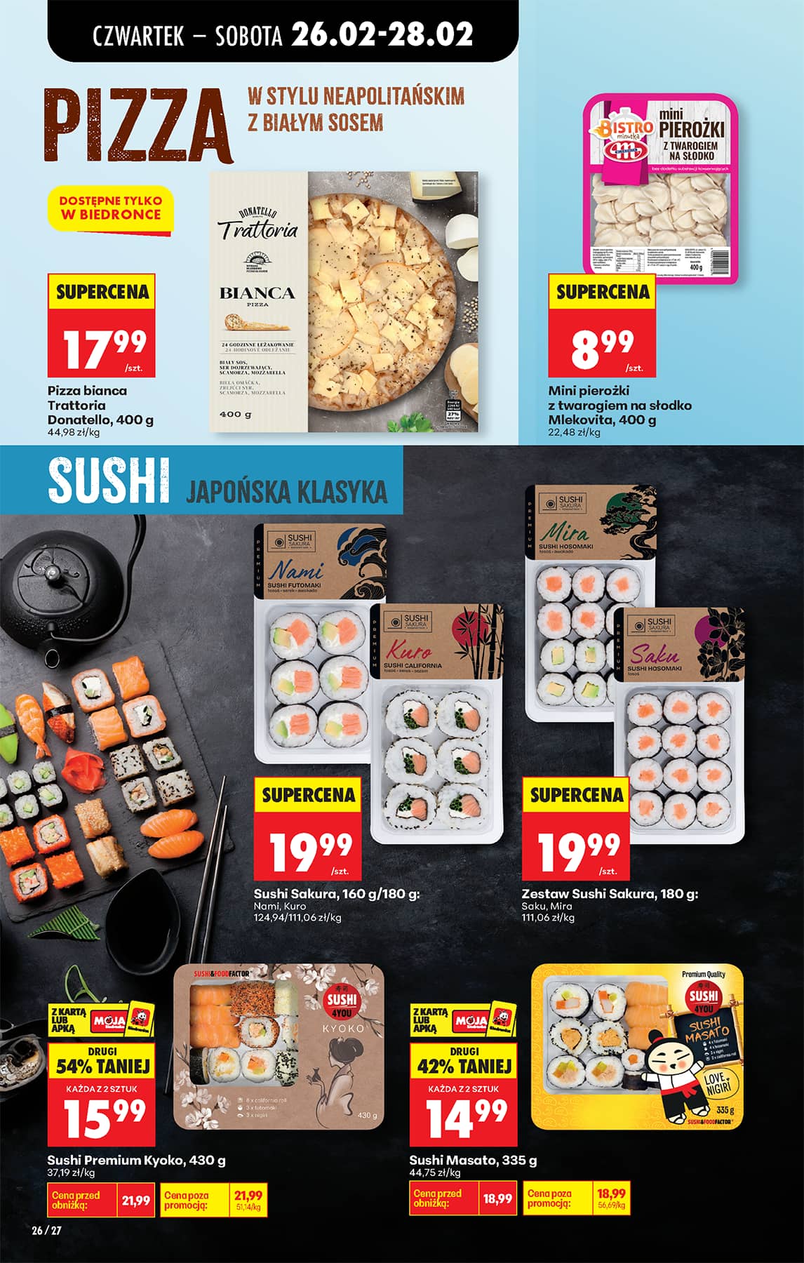 Biedronka - Codziennie niskie ceny P - oferta od 26.02 48 puslapis