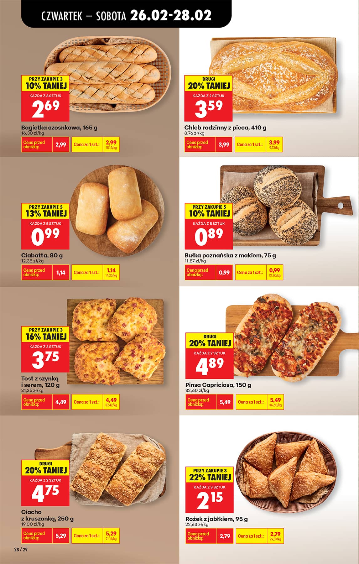 Biedronka - Codziennie niskie ceny P - oferta od 26.02 50 puslapis